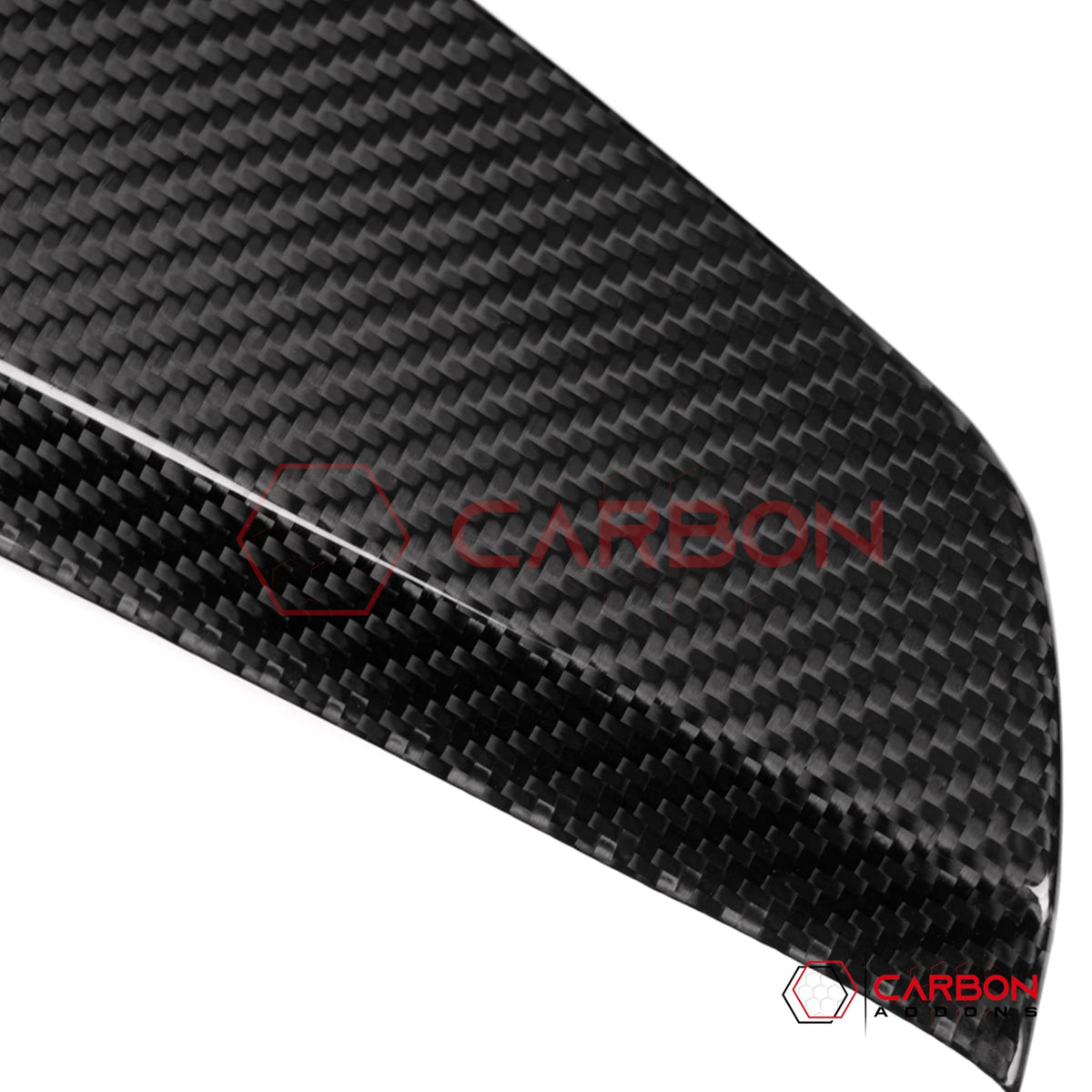 2026+ C8 Corvette Real Dry Carbon Fiber Center Console Lower Trim Covers | Interior Upgrade