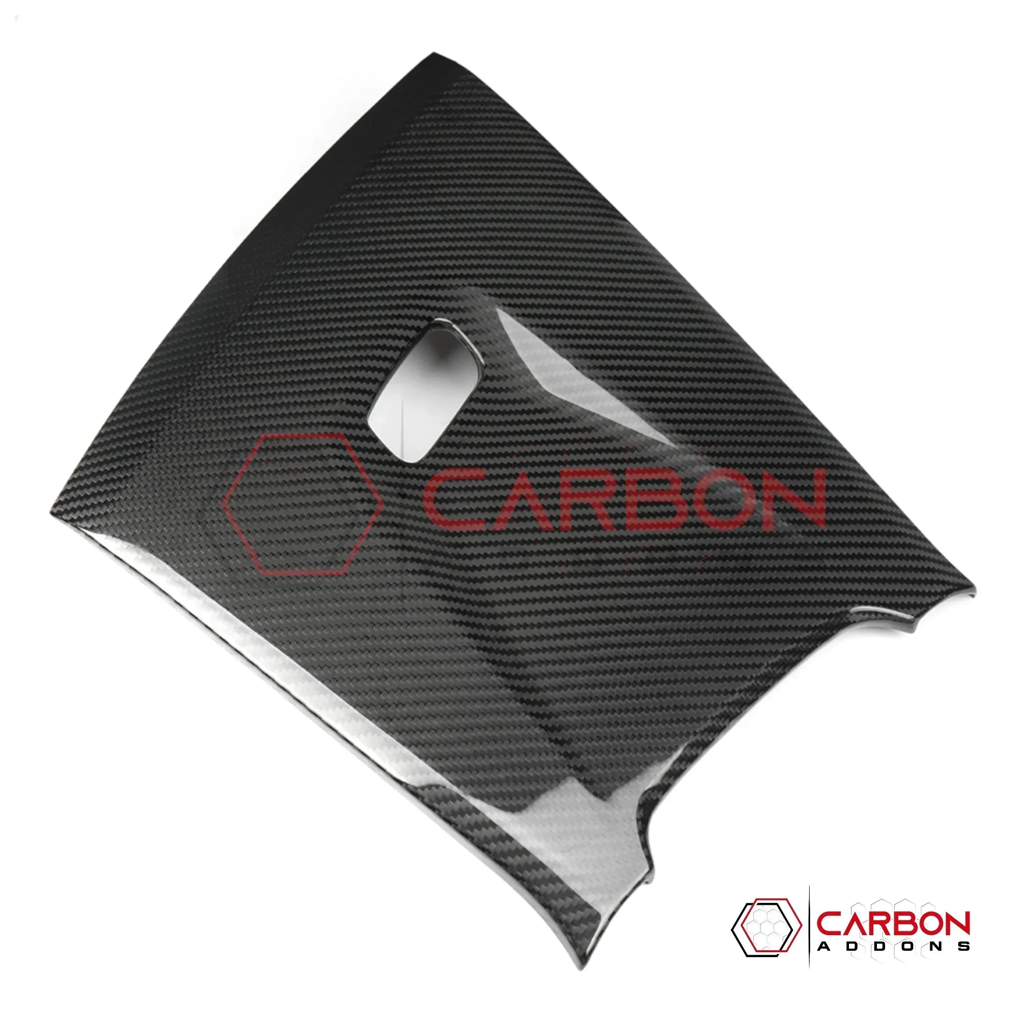 2026+ C8 Corvette Carbon Fiber HUD Cover – Upper Dash (1LT)