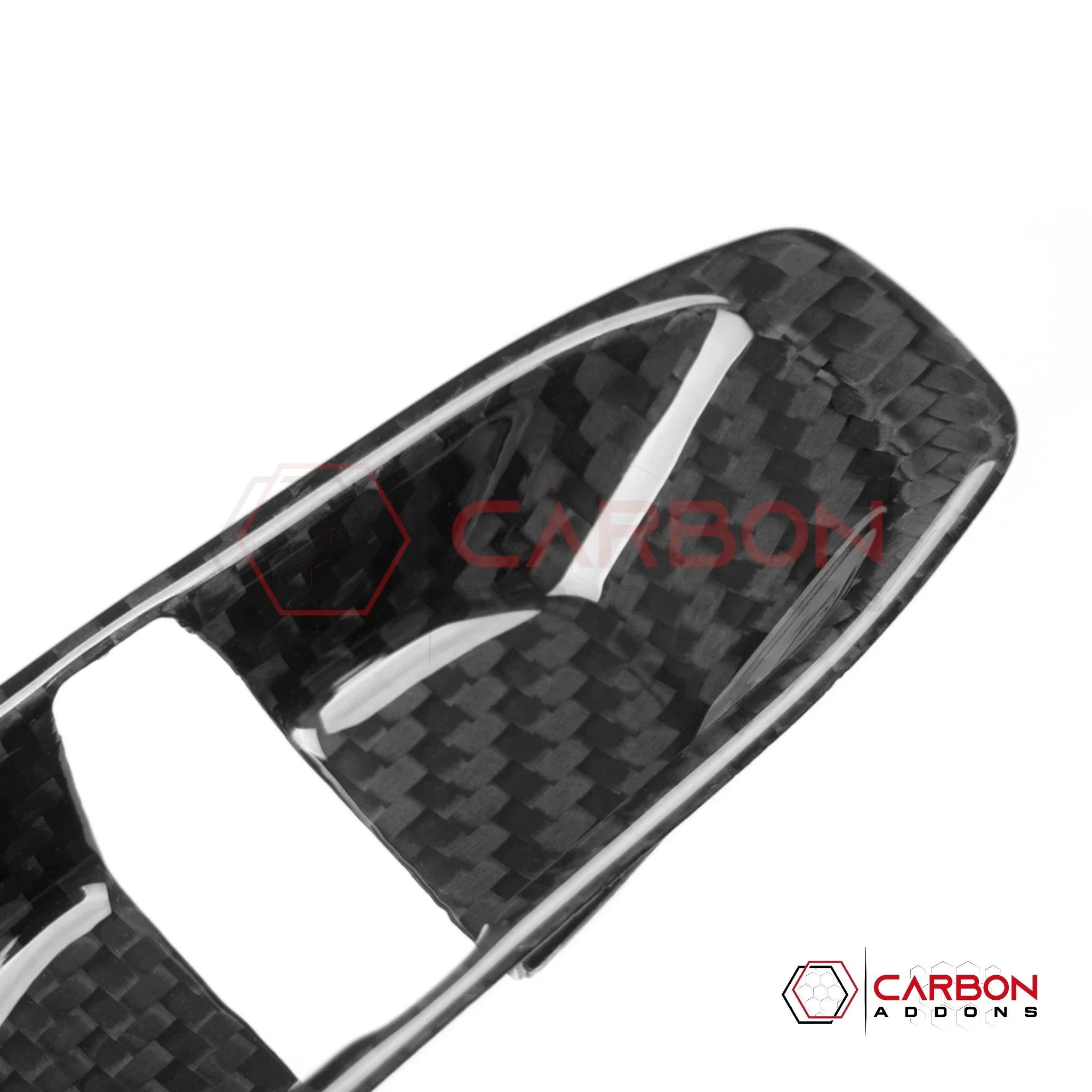 2026+ C8 Corvette Gear Selector Inner Frame Real Carbon Fiber Trim Cover