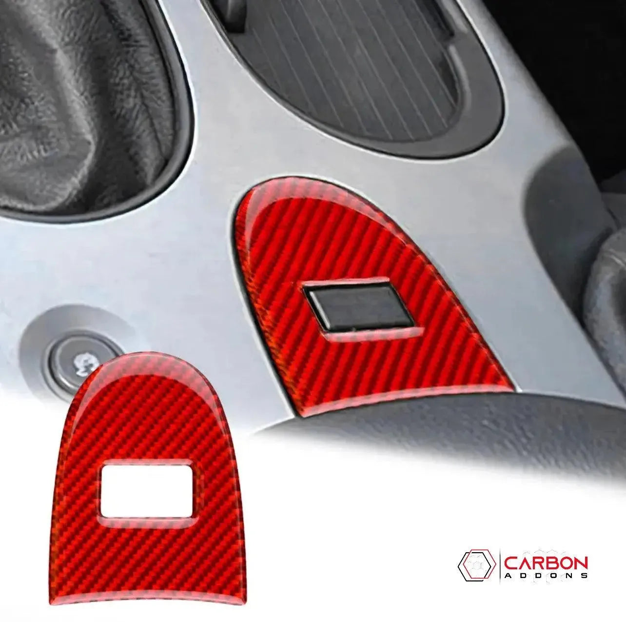Real Carbon Center Console Trim Overlay | C6 2005-2013 Corvette - carbonaddons Carbon Fiber Parts, Accessories, Upgrades, Mods
