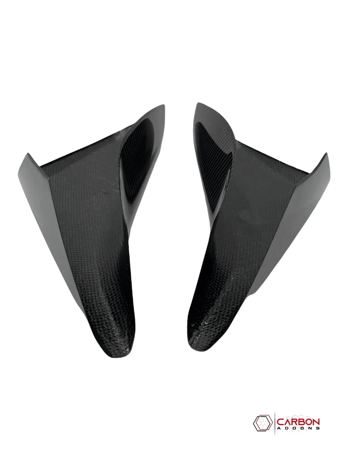 Real carbon fiber automotive side mirror covers for American muscle cars
