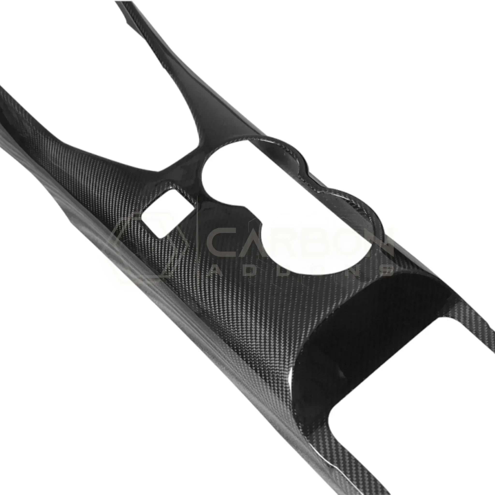 Real Carbon Fiber Center Console Trim Cover for 2024+ Ford Mustang