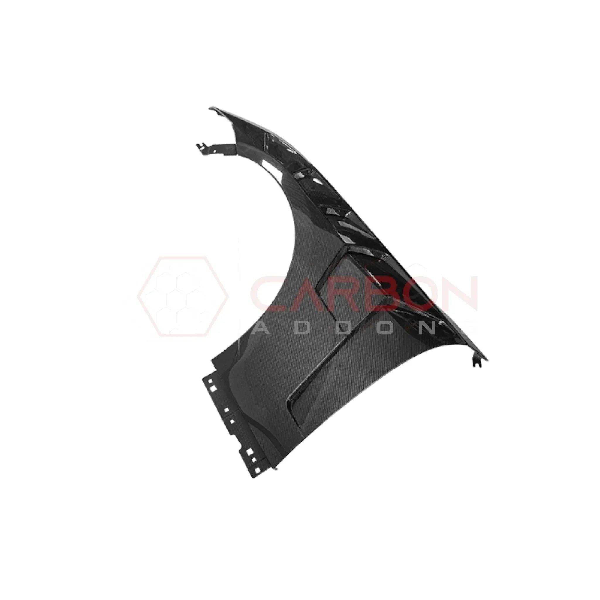 GTD-Style Carbon Fiber Front Fenders for 2024+ Ford Mustang (V1)
