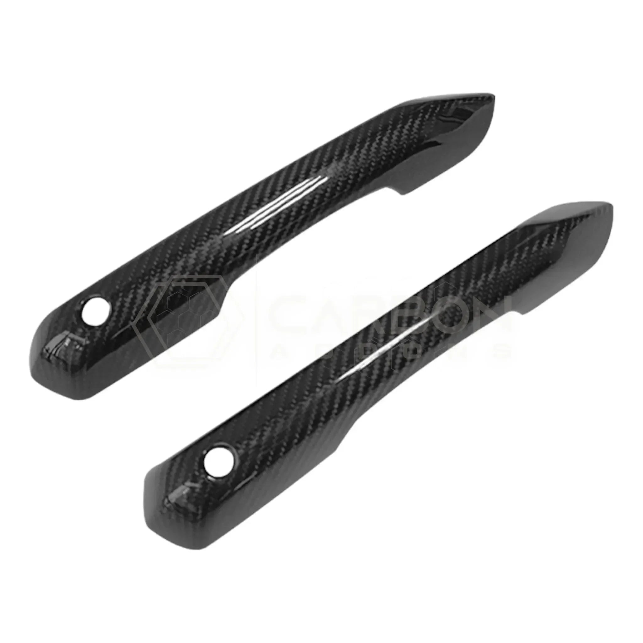 Real Carbon Fiber Exterior Door Handle Covers for 2024+ Ford Mustang