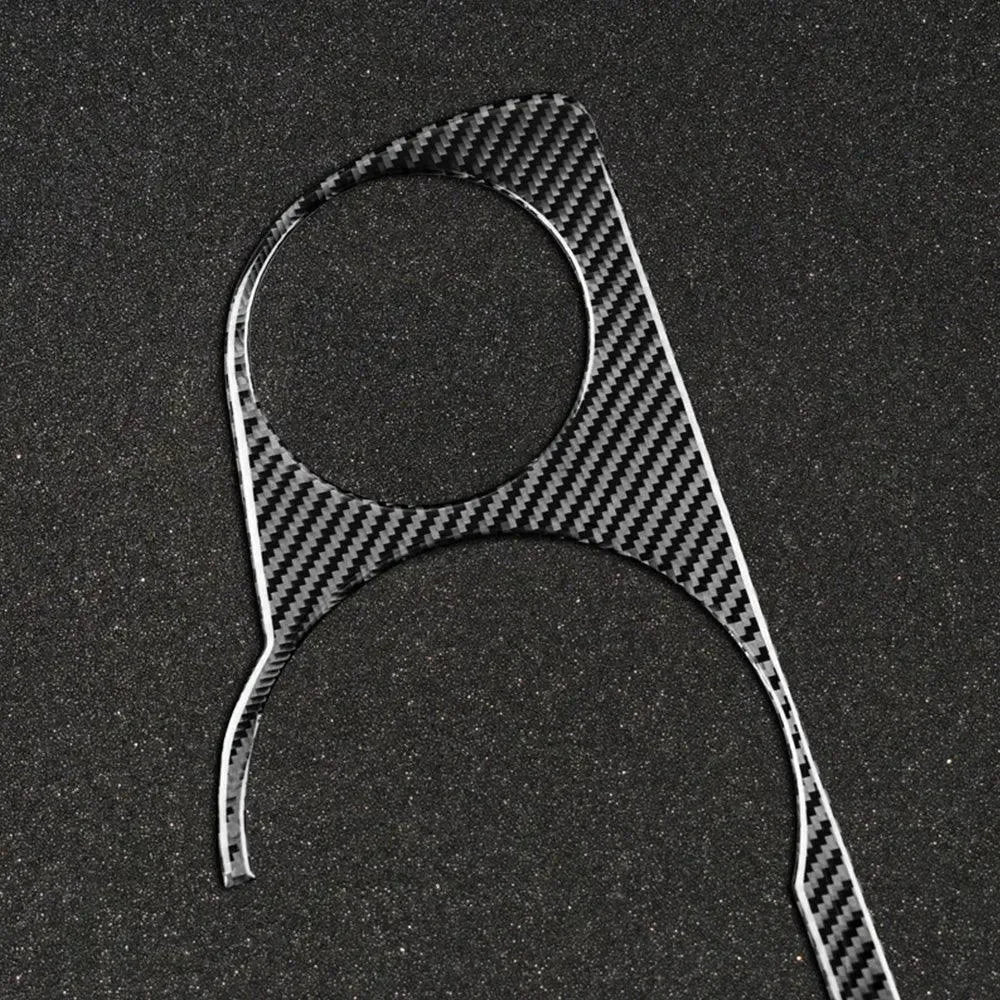 Real carbon fiber trim for car interior, fits dash or console accents