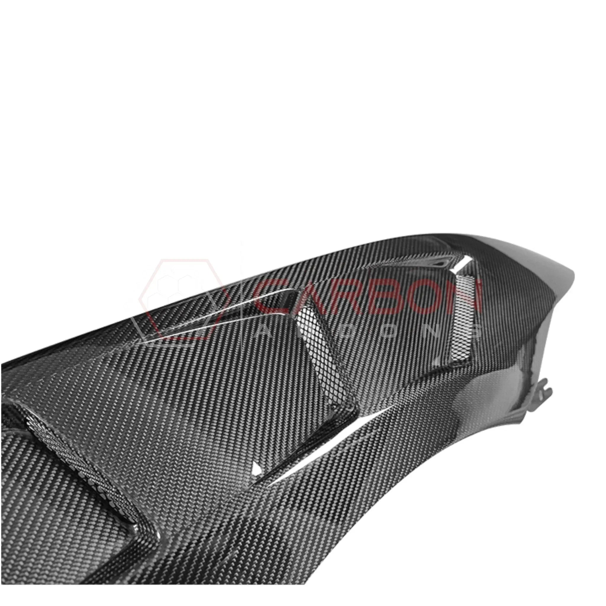 GTD-Style Carbon Fiber Front Fenders for 2024+ Ford Mustang (V1)