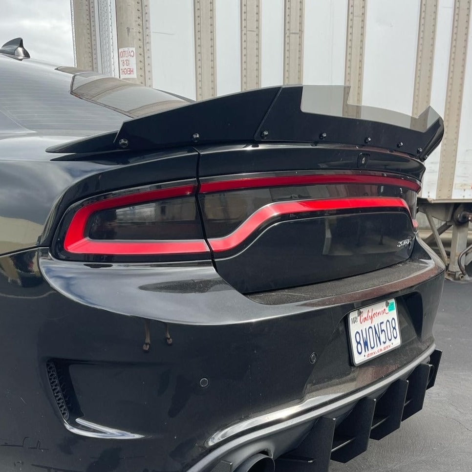Charger 2015–2023 SRT Stealth Assault Wicker Bill (Two-Piece Lexan)