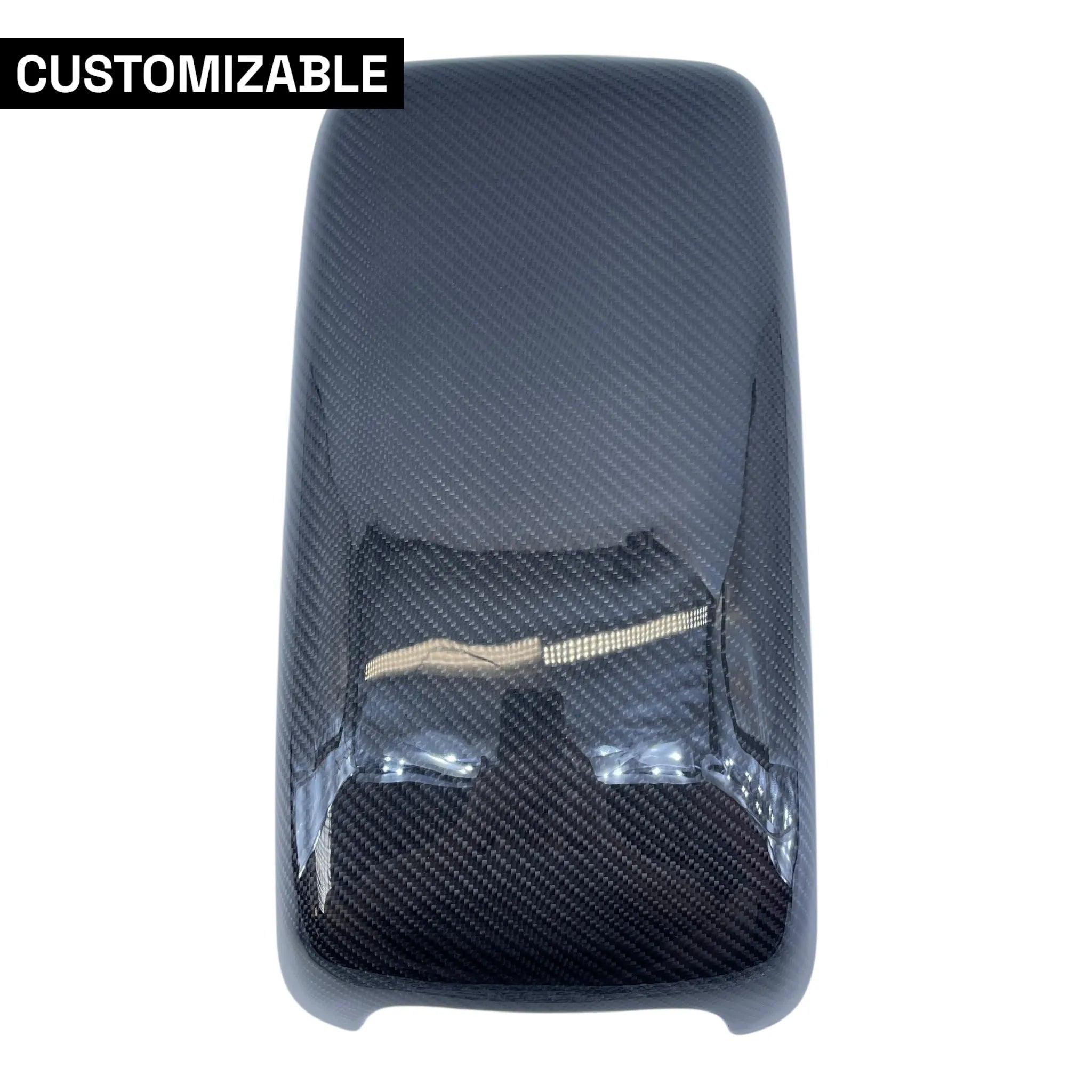 2015+ Dodge Charger Customizable Direct Replacement Carbon Fiber Arm Rest