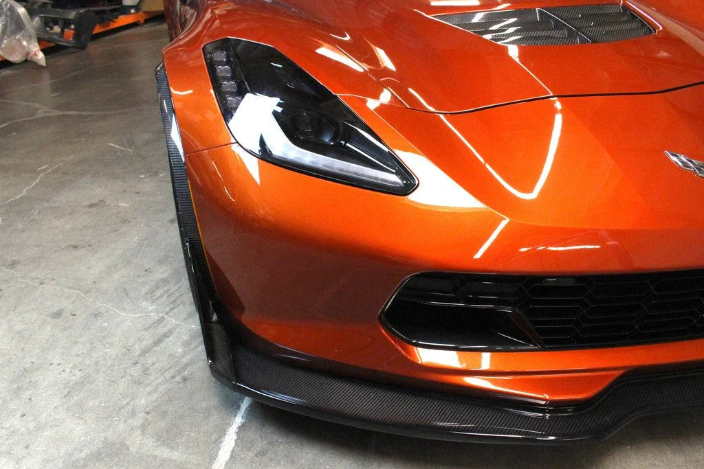 Chevrolet Corvette C7 / C7 Z06 Carbon Fiber Front Air Dam Lip by APR Performance