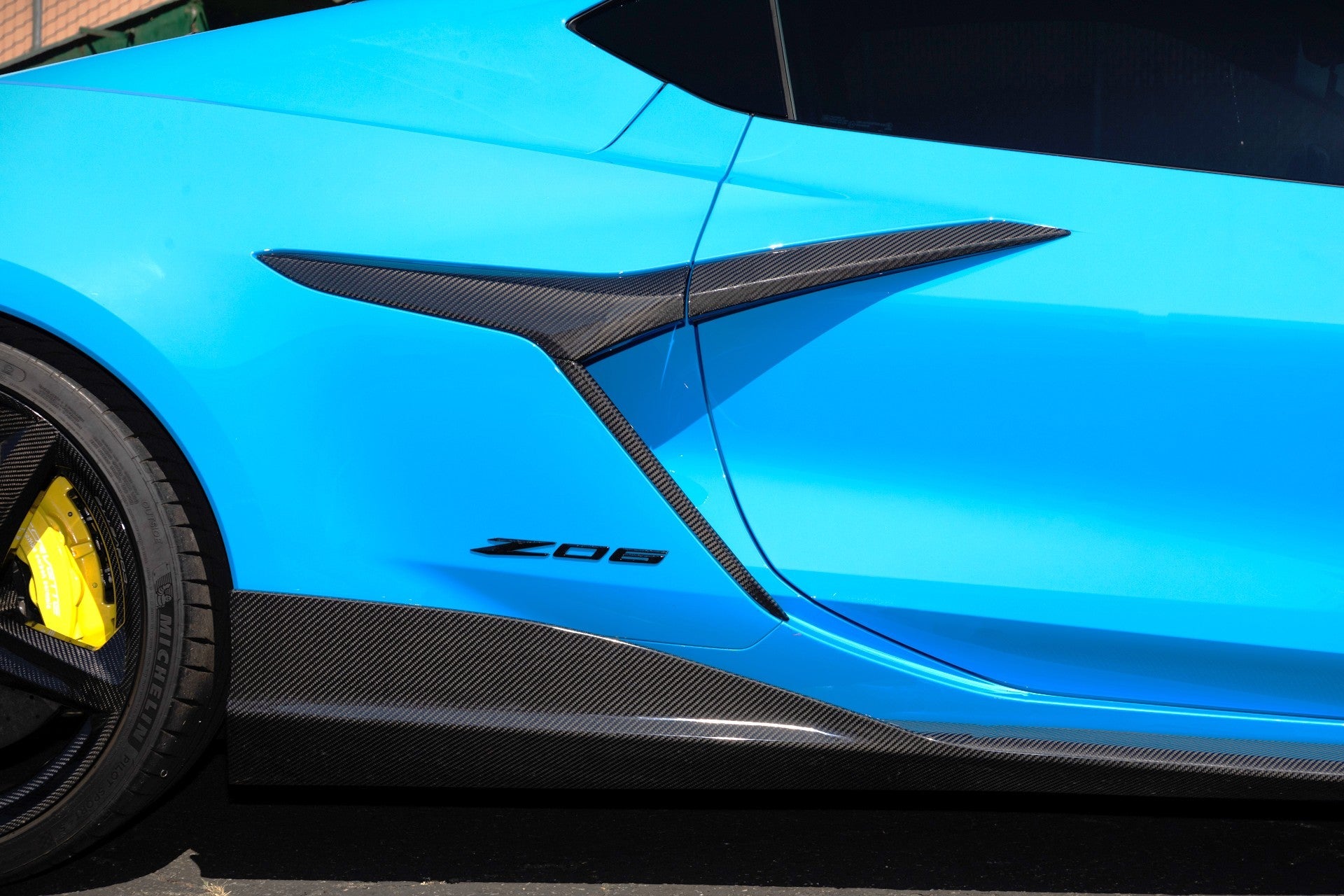 APR Performance Carbon Fiber Side Rocker Extensions / Side Skirts for Chevrolet Corvette C8 Z06, E-Ray, ZR1 & Grand Sport