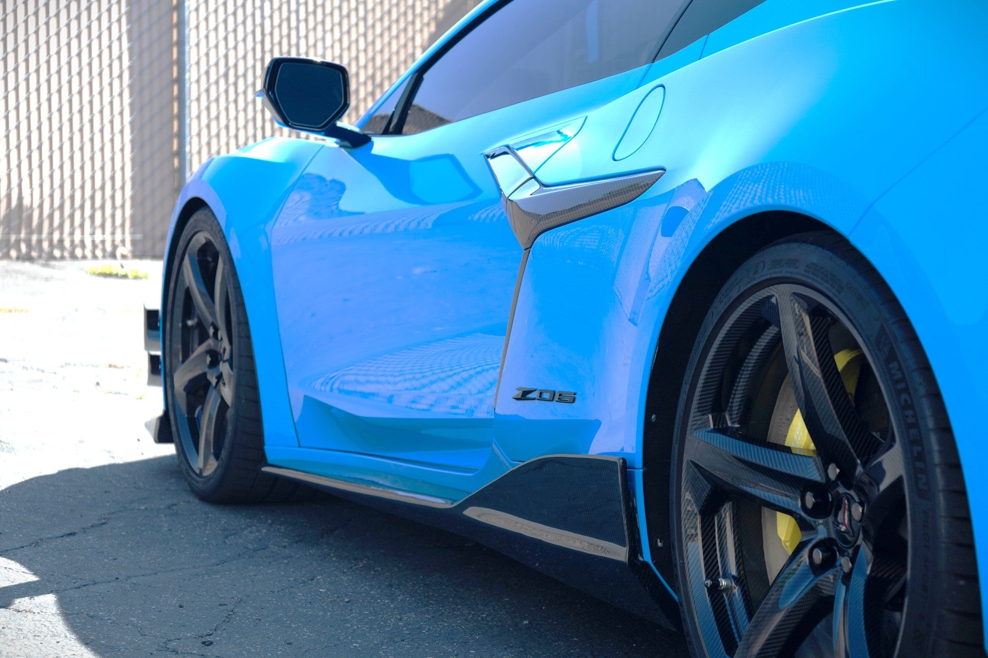 APR Performance Carbon Fiber Side Rocker Extensions / Side Skirts for Chevrolet Corvette C8 Z06, E-Ray, ZR1 & Grand Sport
