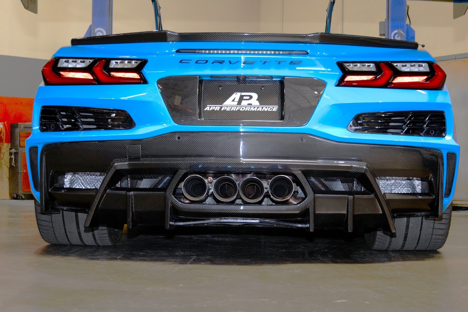 APR Performance Carbon Fiber Rear Diffuser for Chevrolet Corvette C8 Z06, E-Ray, ZR1 & Grand Sport