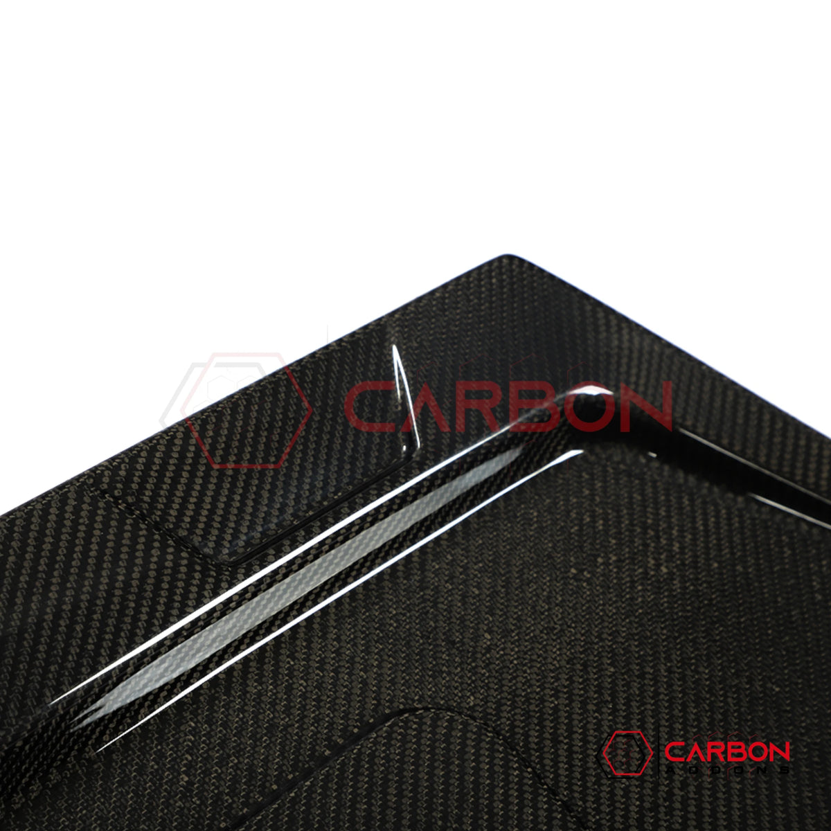 C8 Corvette Stingray Real Carbon Fiber License Plate Frame | 2020–Present