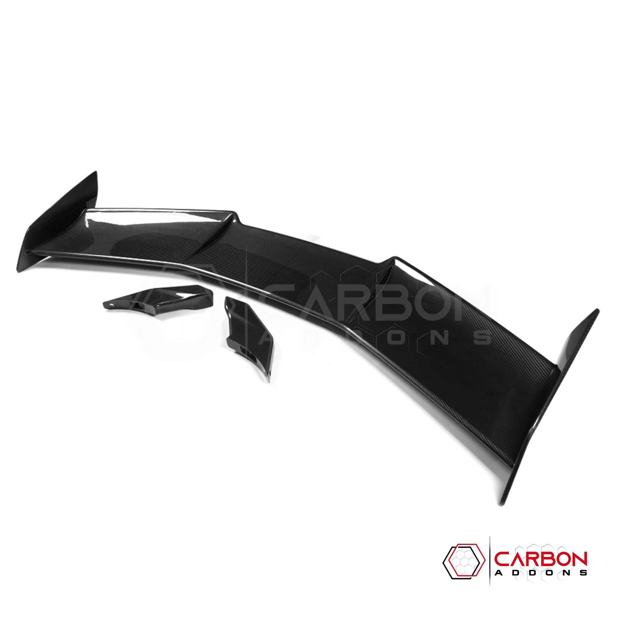 C8 Corvette Z06 / E-Ray ZR1-Style Carbon Fiber Wing Spoiler – Dry Pre-Preg (Not Vacuum-Infused)