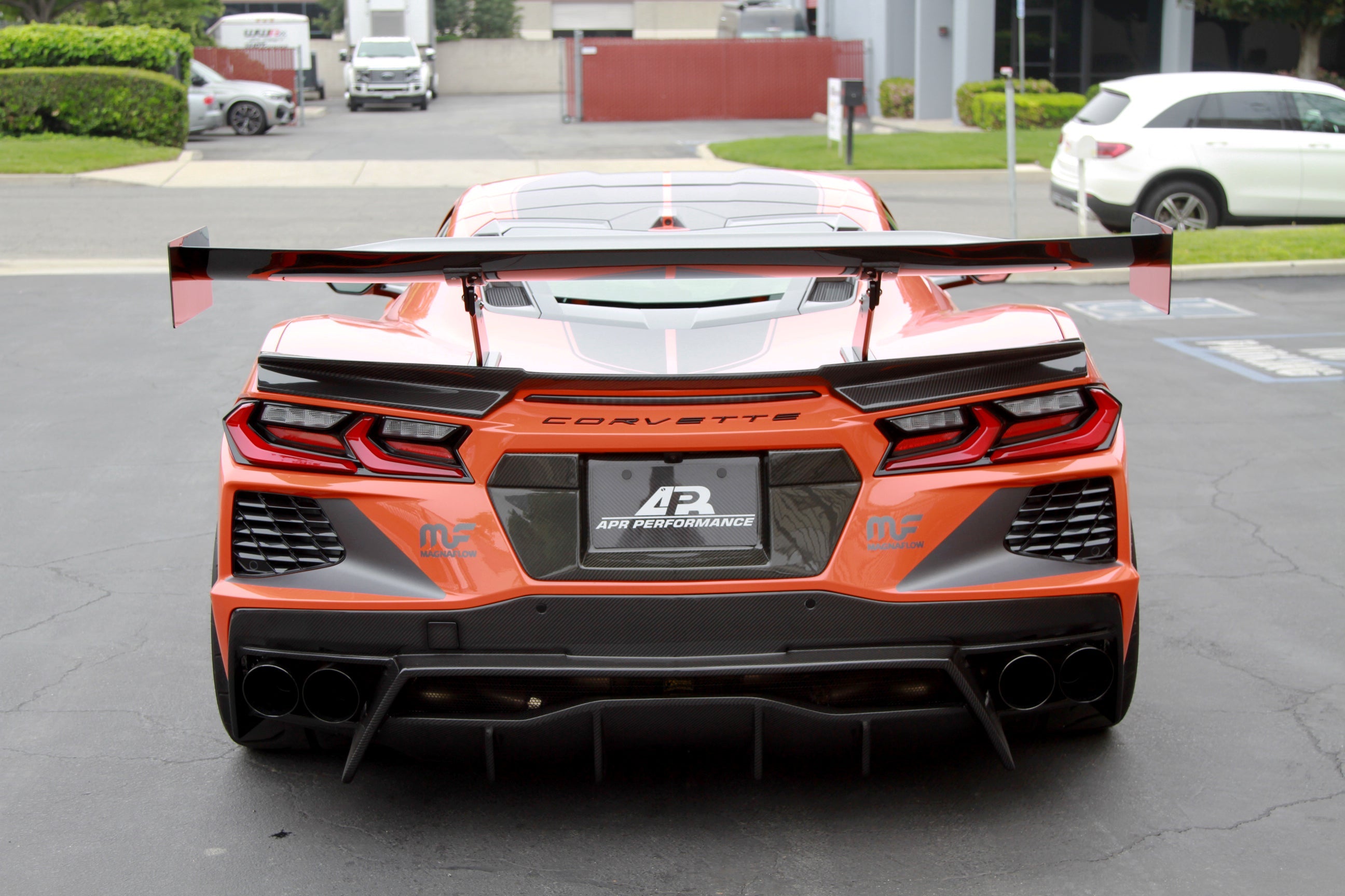 APR Performance Carbon Fiber Rear Diffuser for Chevrolet Corvette C8 Stingray