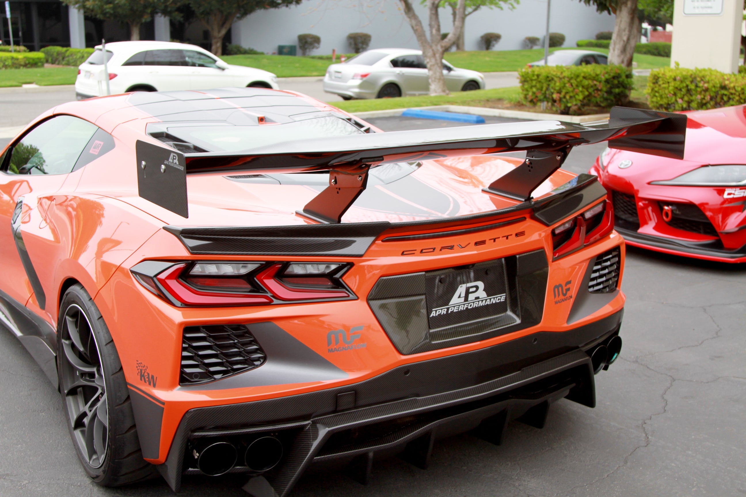 APR Performance Carbon Fiber Rear Diffuser for Chevrolet Corvette C8 Stingray