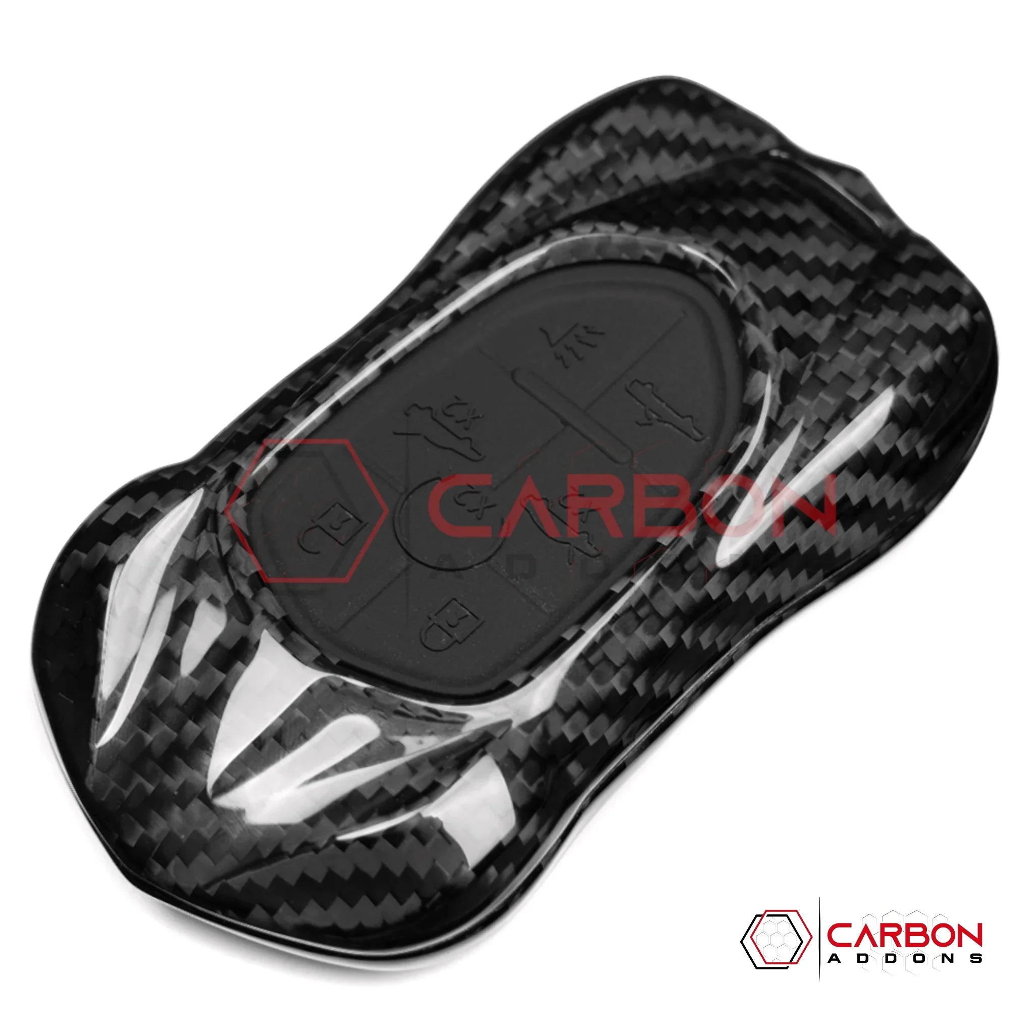C8 Corvette Real Carbon Fiber Key Fob Cover – Speed-Form Design (2020-2026)