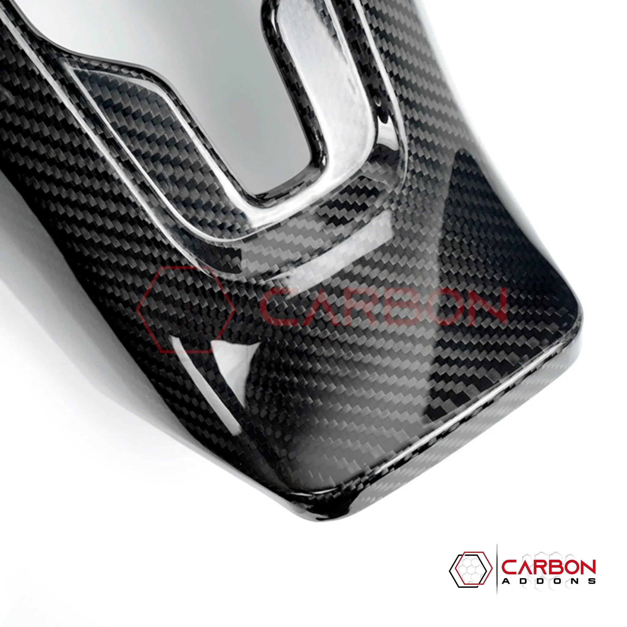 C8 Corvette Real Carbon Fiber Waterfall Panel Trim Cover | Interior Upgrade (2020–2027)