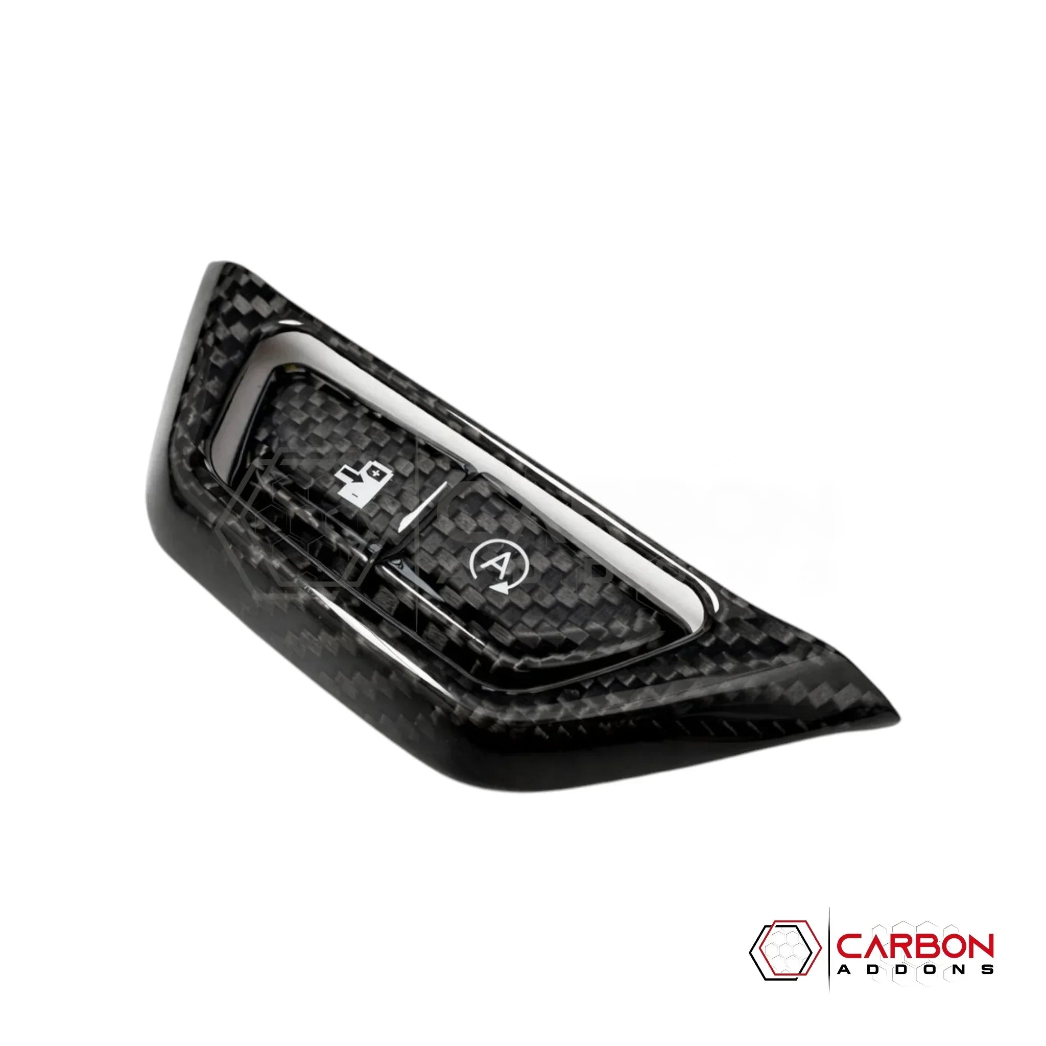C8 Corvette E-Ray Carbon Fiber Regenerative Braking & Auto Start-Stop Button and Trim Covers