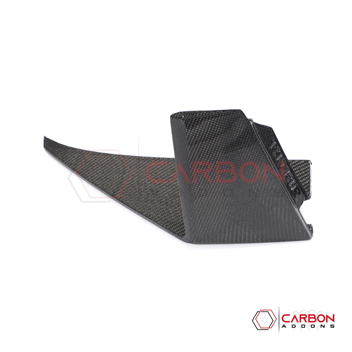 Carbon Fiber Fog Light Air Intake Vent Covers for 2018–2023 Ford Mustang GT