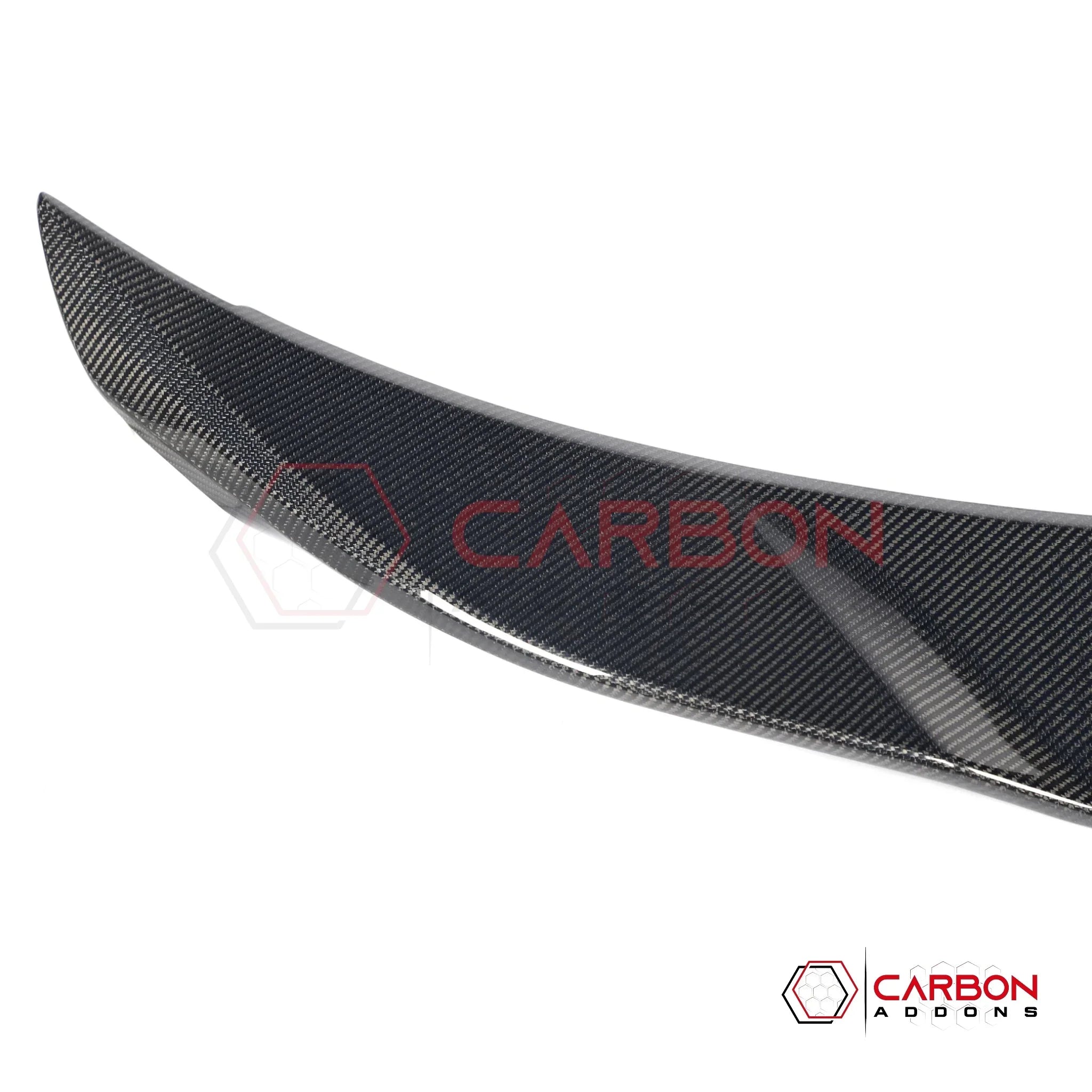 Low-Profile Carbon Fiber Ducktail Spoiler for 2024+ Ford Mustang GT & EcoBoost