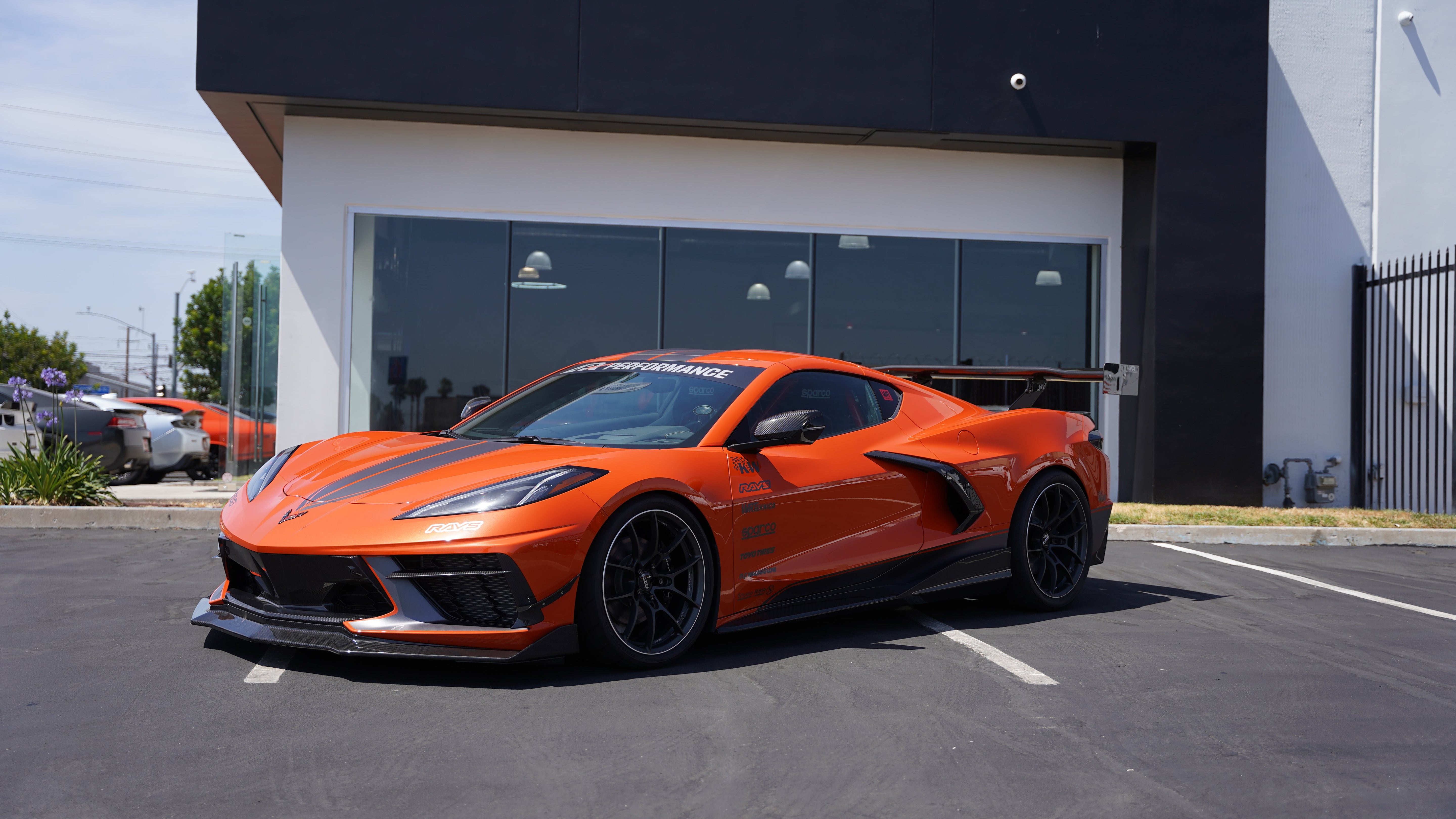 APR Performance Carbon Fiber Front Splitter, Air Dam & Front Lip for Chevrolet Corvette C8 Stingray