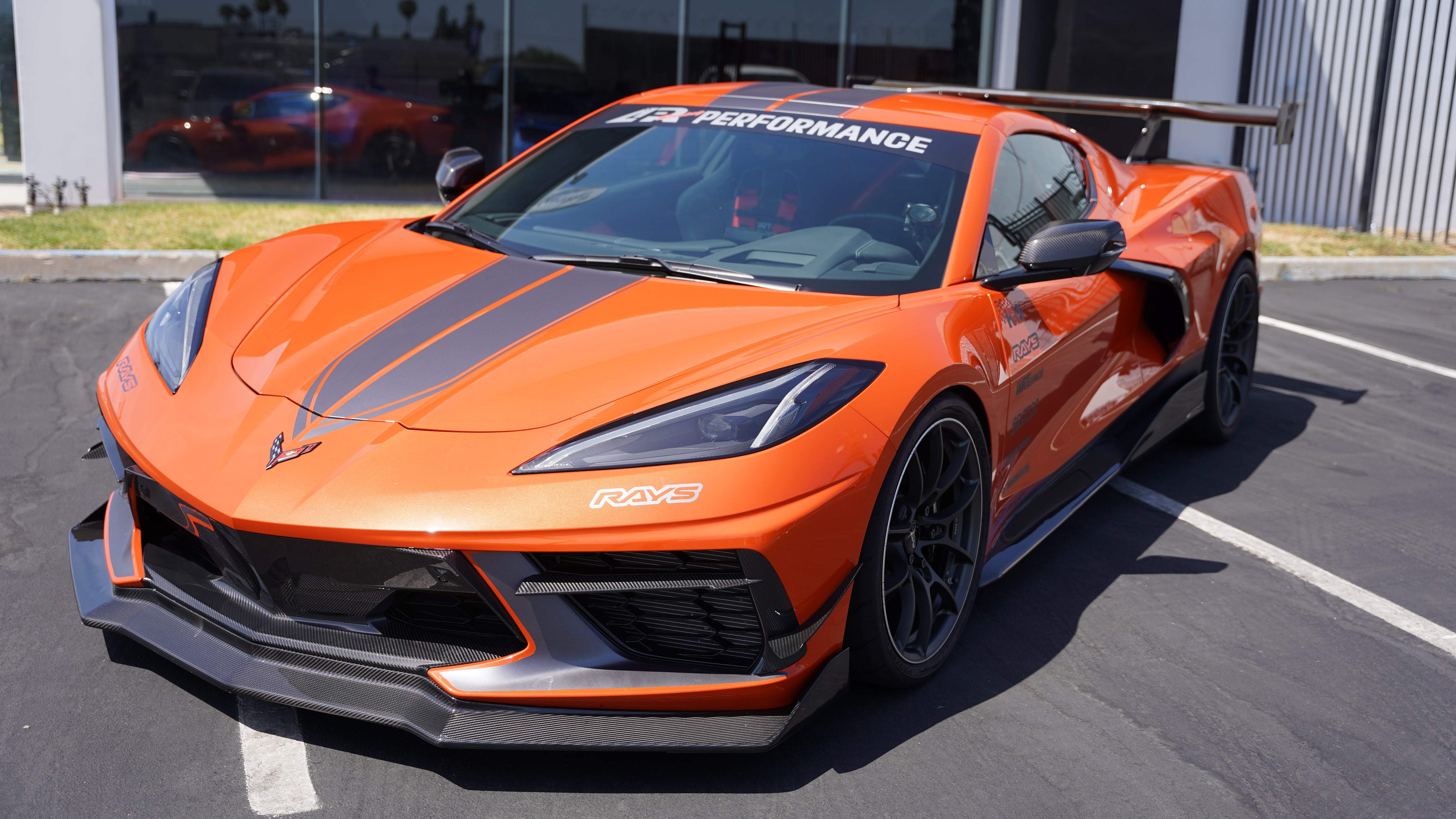 APR Performance Carbon Fiber Front Splitter, Air Dam & Front Lip for Chevrolet Corvette C8 Stingray