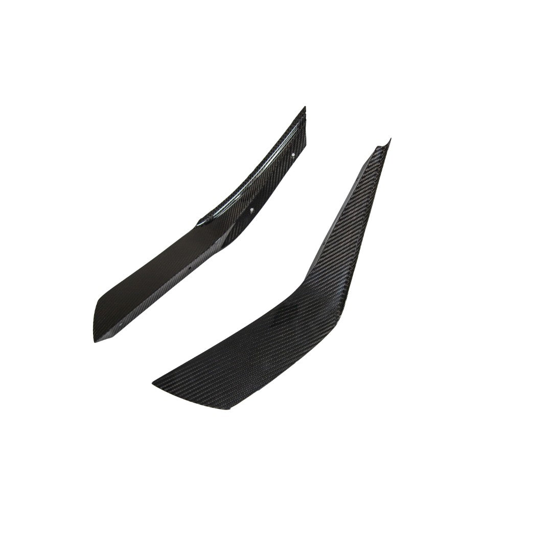 Ford Mustang Dark Horse S650 Carbon Fiber Front Bumper Canards (2024+) by APR Performance
