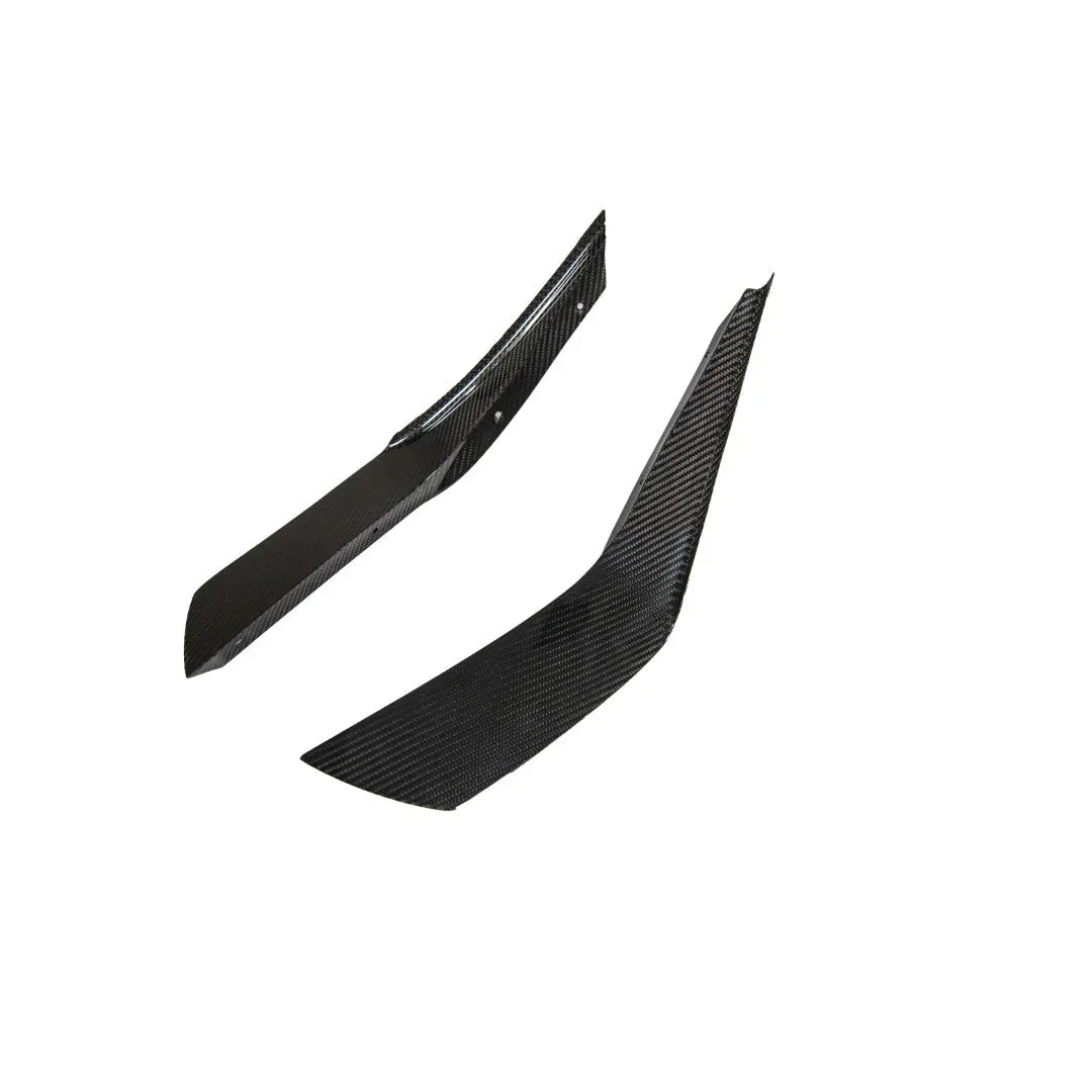 APR Performance Carbon Fiber Front Bumper Canards for 2024+ Ford Mustang Dark Horse