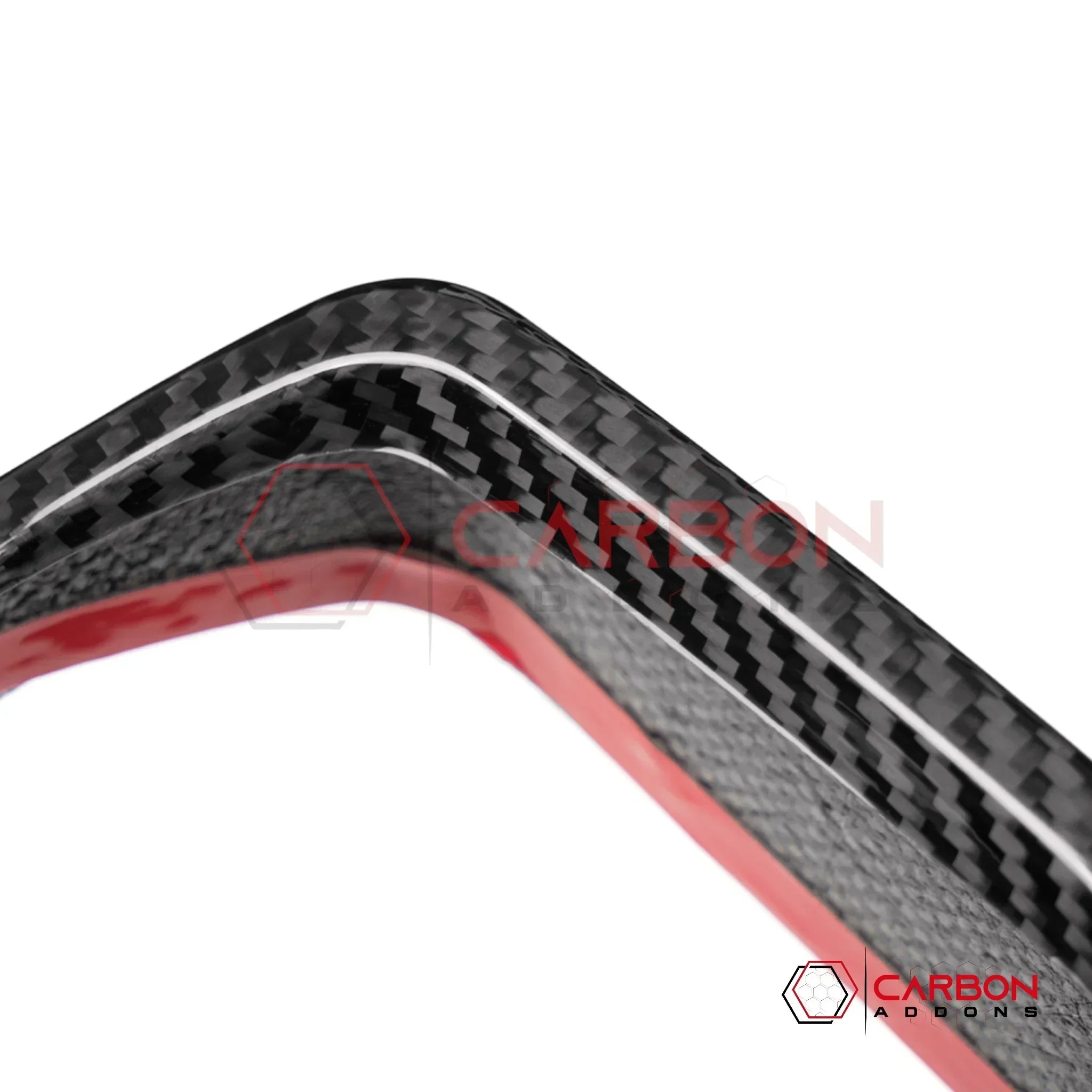 Carbon Fiber Rear Tail Light Trim Bezel Cover For Ford Bronco Raptor | Glossy or Matte