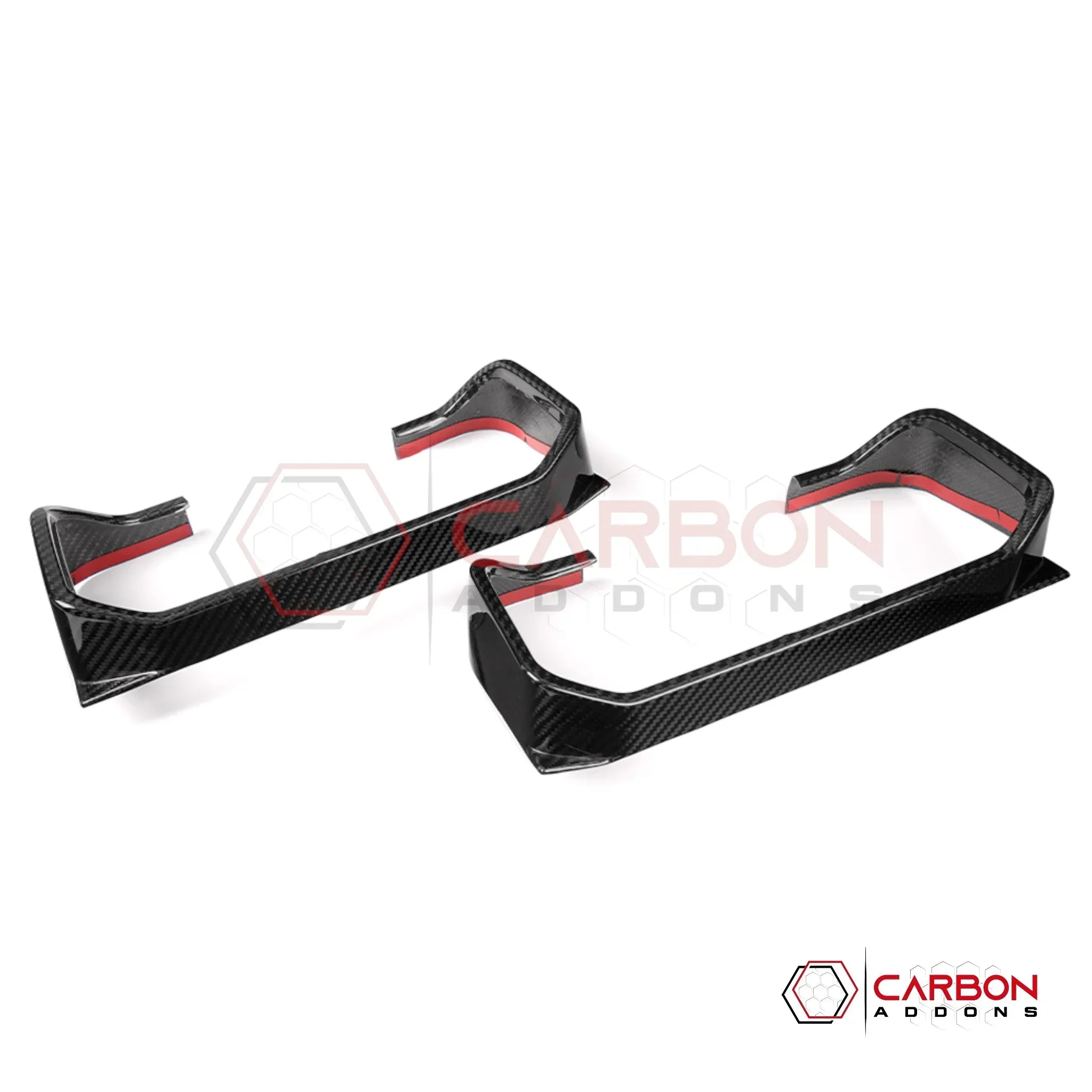 Carbon Fiber Rear Tail Light Trim Bezel Cover For Ford Bronco Raptor | Glossy or Matte