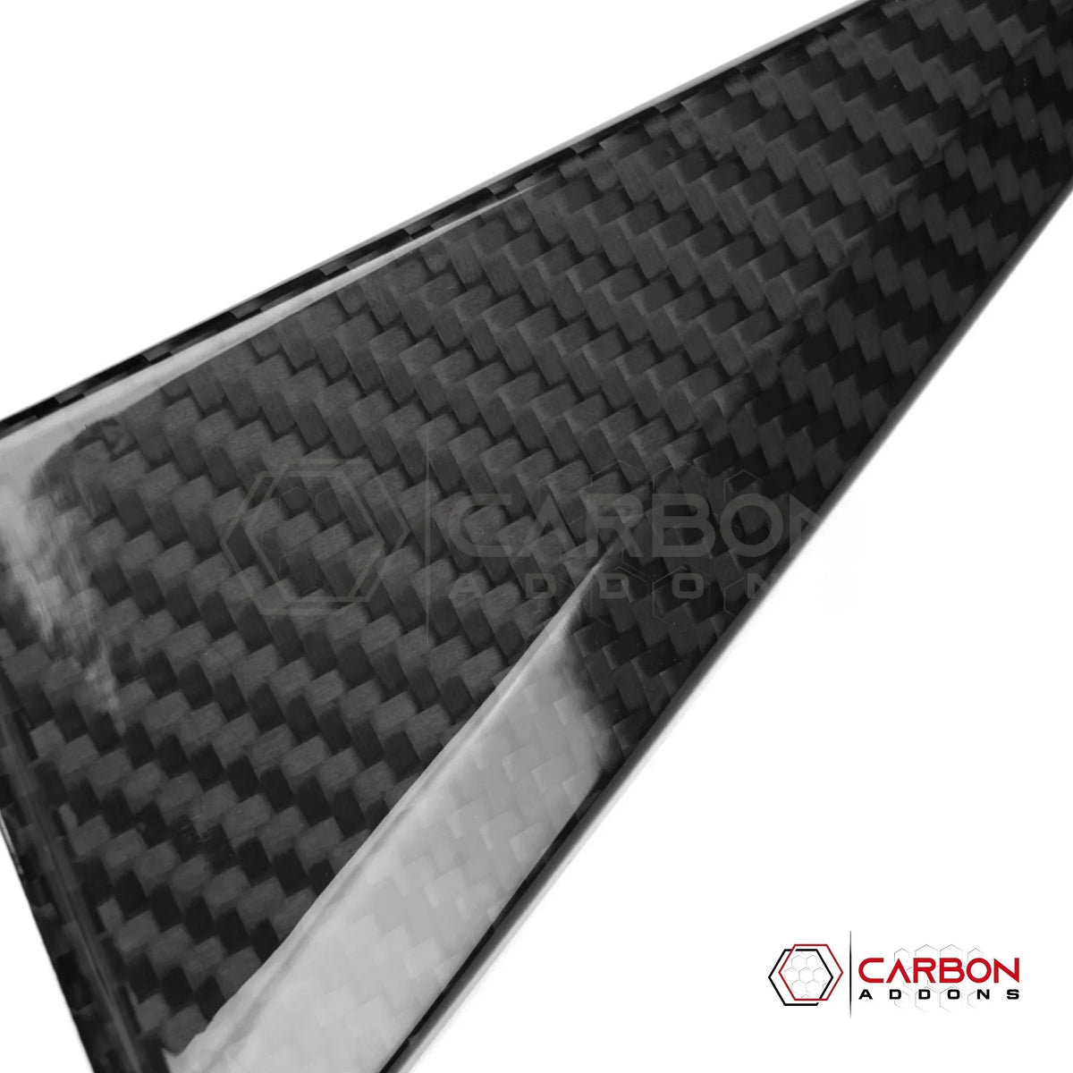 Real Carbon Fiber A-Pillar Exterior Trim Cover For Ford Bronco (2021–2026)