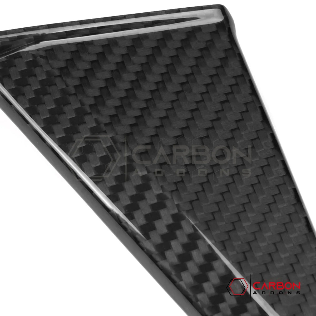 Real Carbon Fiber A-Pillar Exterior Trim Cover For Ford Bronco (2021–2026)