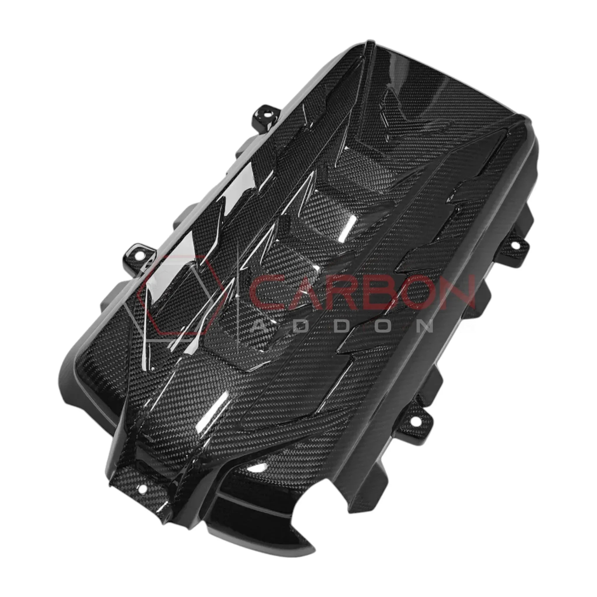 C8 Corvette Stingray Carbon Fiber Engine Cover | Direct OEM Replacement (2020–2026)