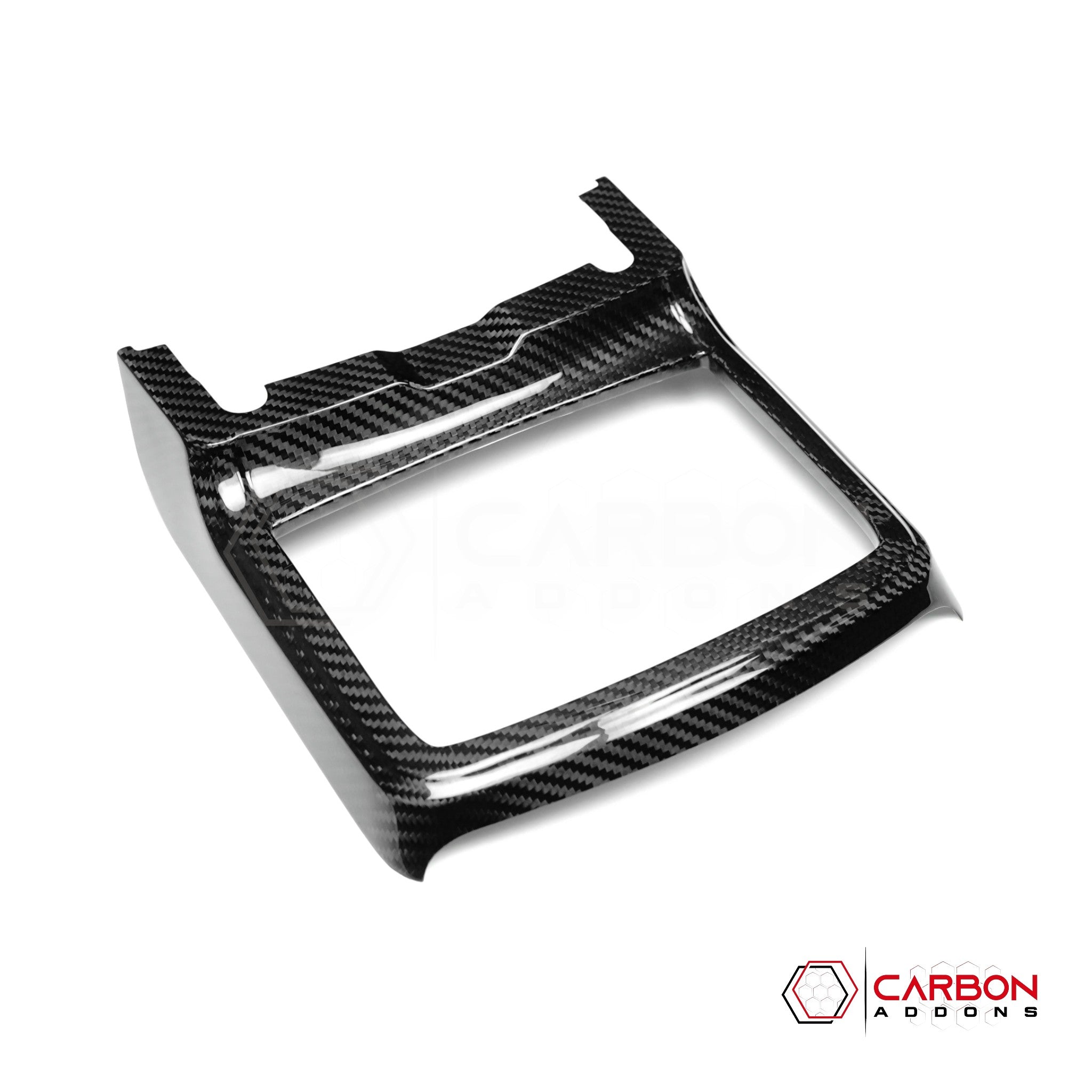 Dodge Charger 2015-2023 Real Carbon Fiber Cup Holder Trim Cover