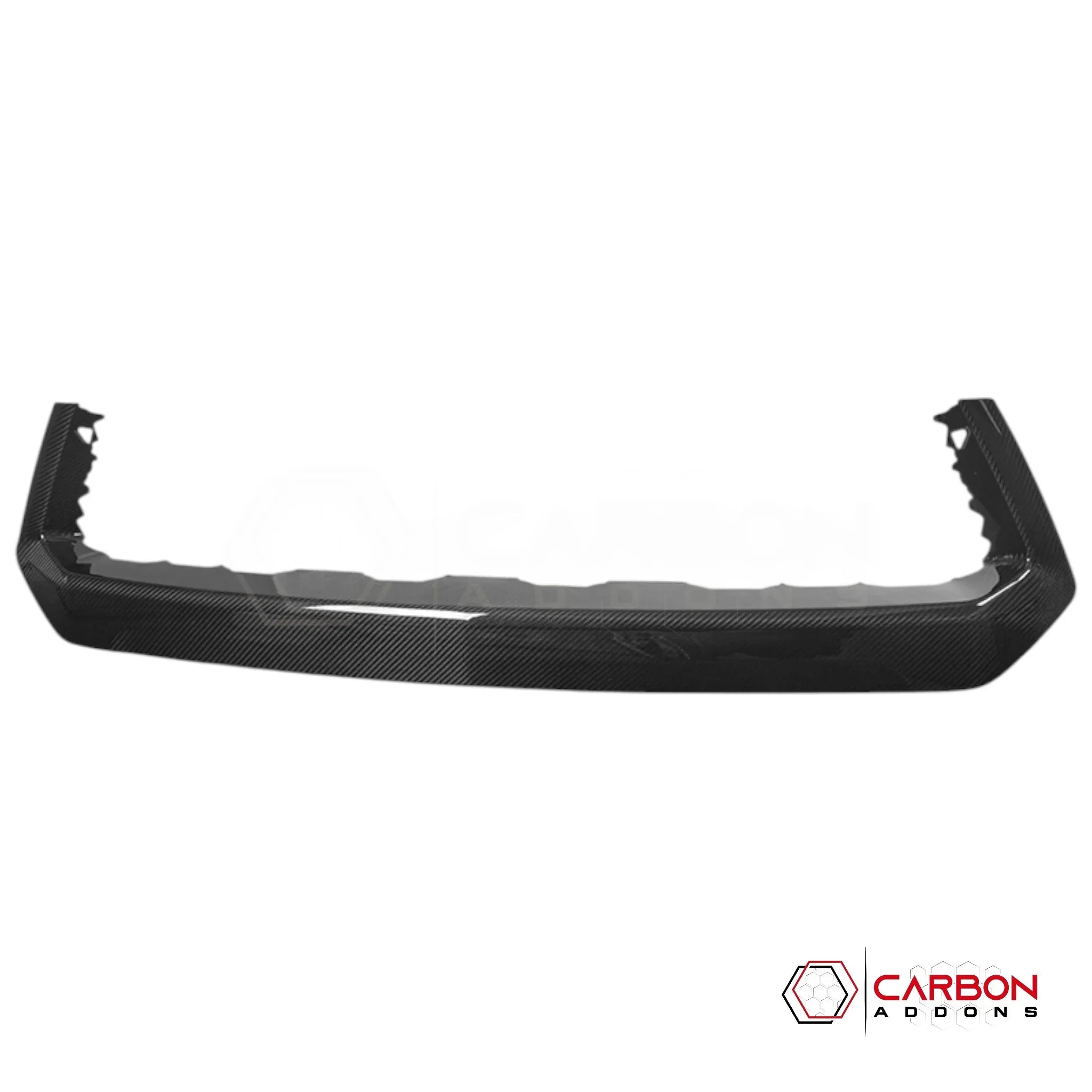 2024+ Ford Mustang Ecoboost Front Bumper Upper Trim Carbon Fiber Covers