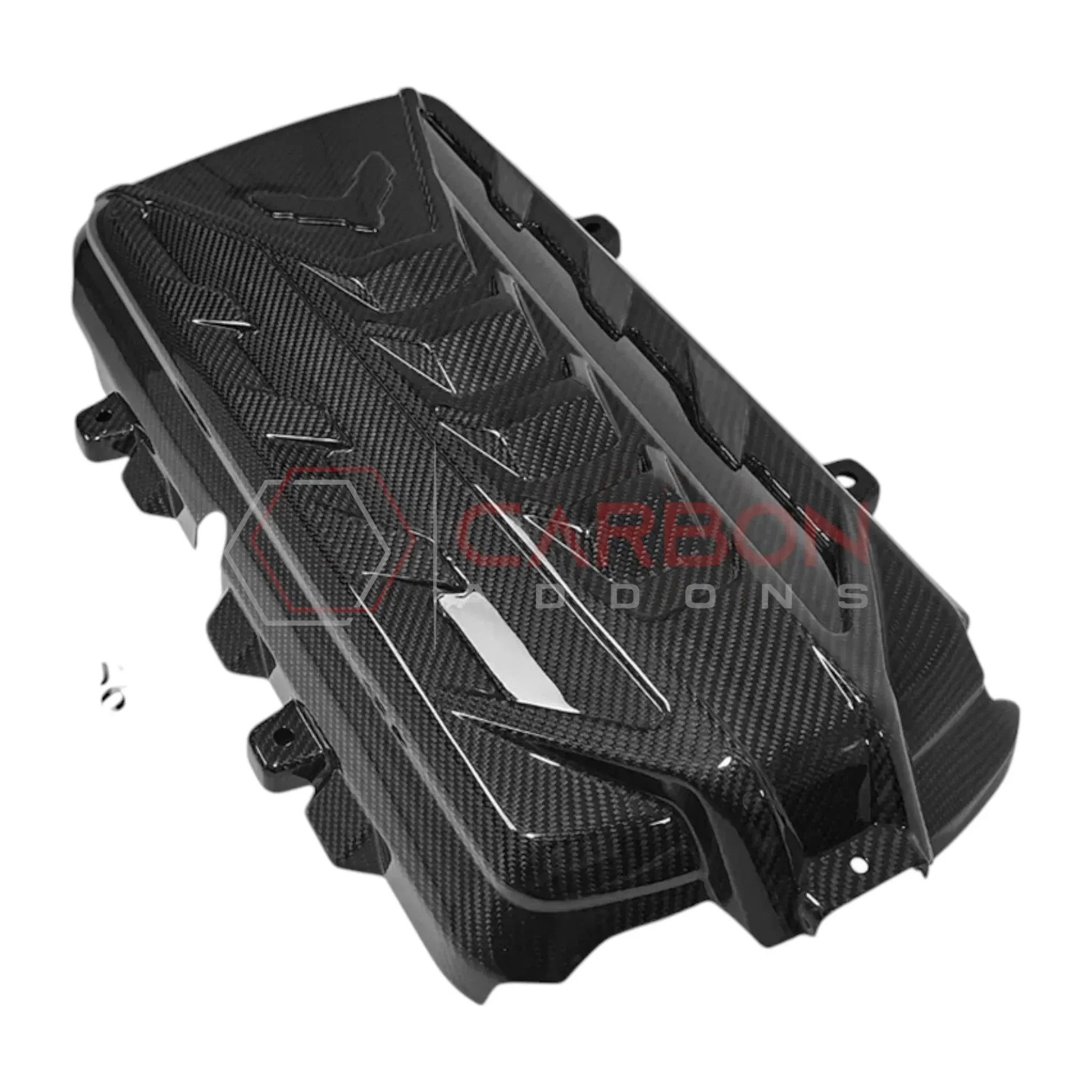 C8 Corvette Stingray Carbon Fiber Engine Cover | Direct OEM Replacement (2020–2027)