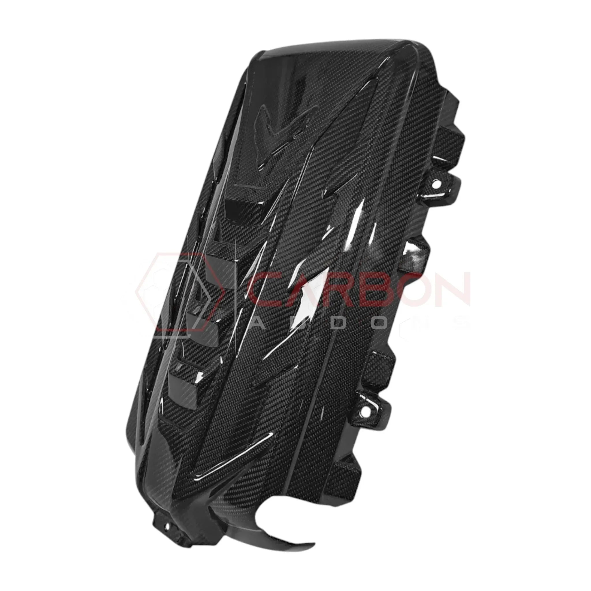 C8 Corvette Stingray Carbon Fiber Engine Cover | Direct OEM Replacement (2020–2027)