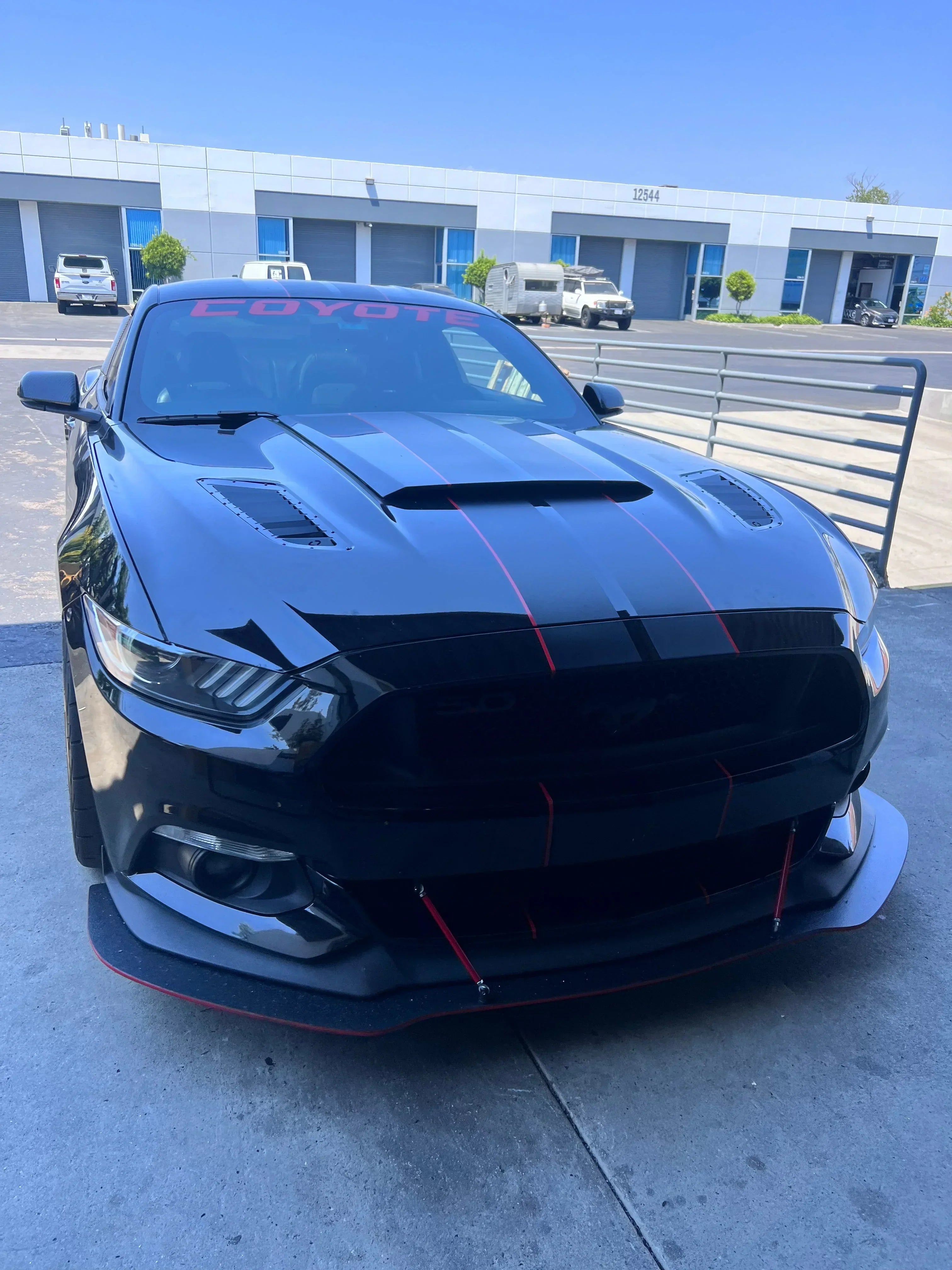 Stage 2 Hood Vents for 2015–2017 Ford Mustang GT