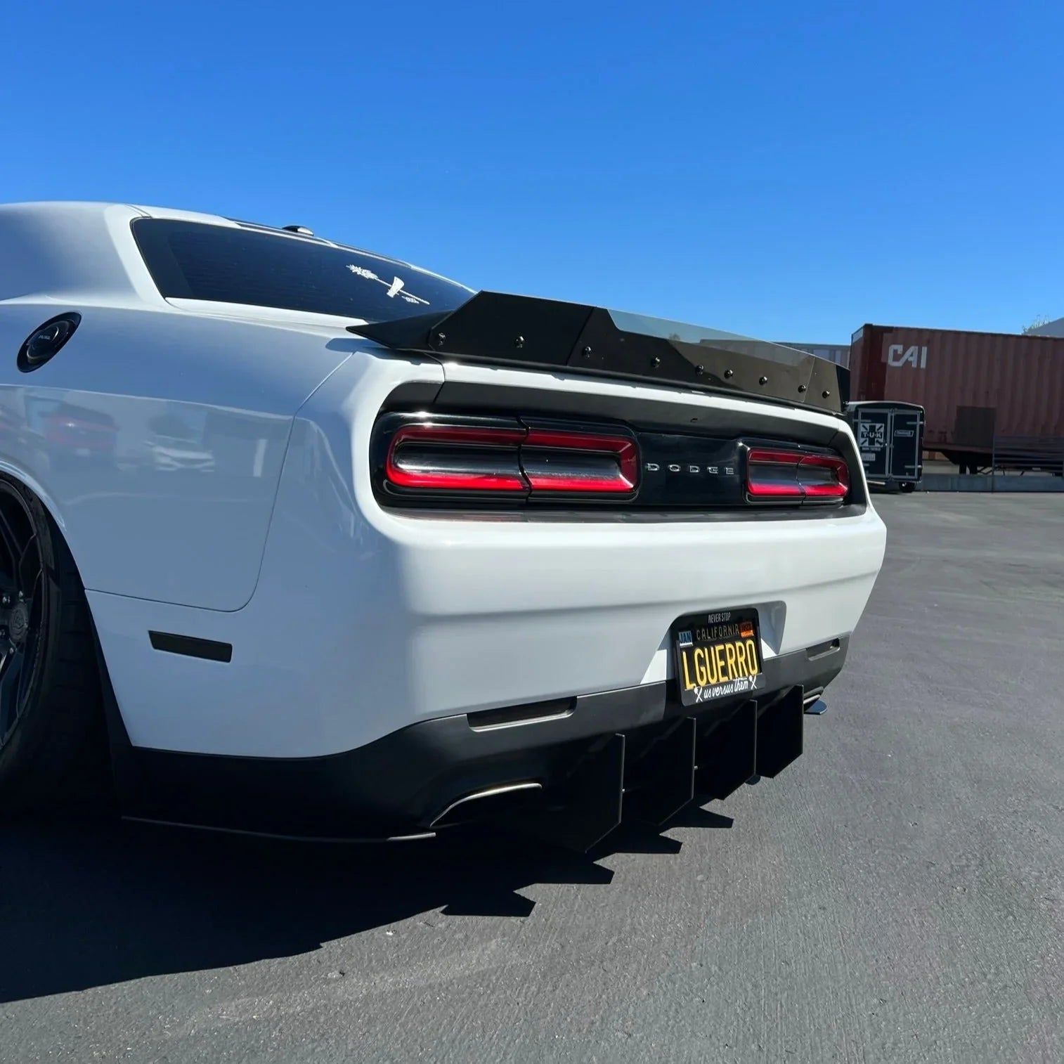 2009–2023 Dodge Challenger Stealth Assault Wicker Bill | ZL1 Addons