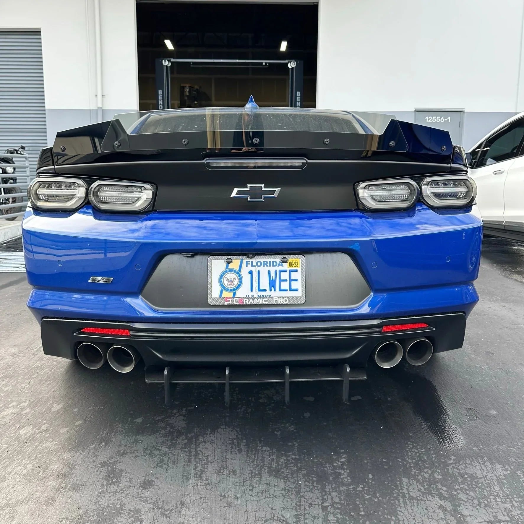 2010–2024 Camaro Blade Assault Wicker Bill | SS, 1LE, RS & ZL1 | Two-Piece Lexan