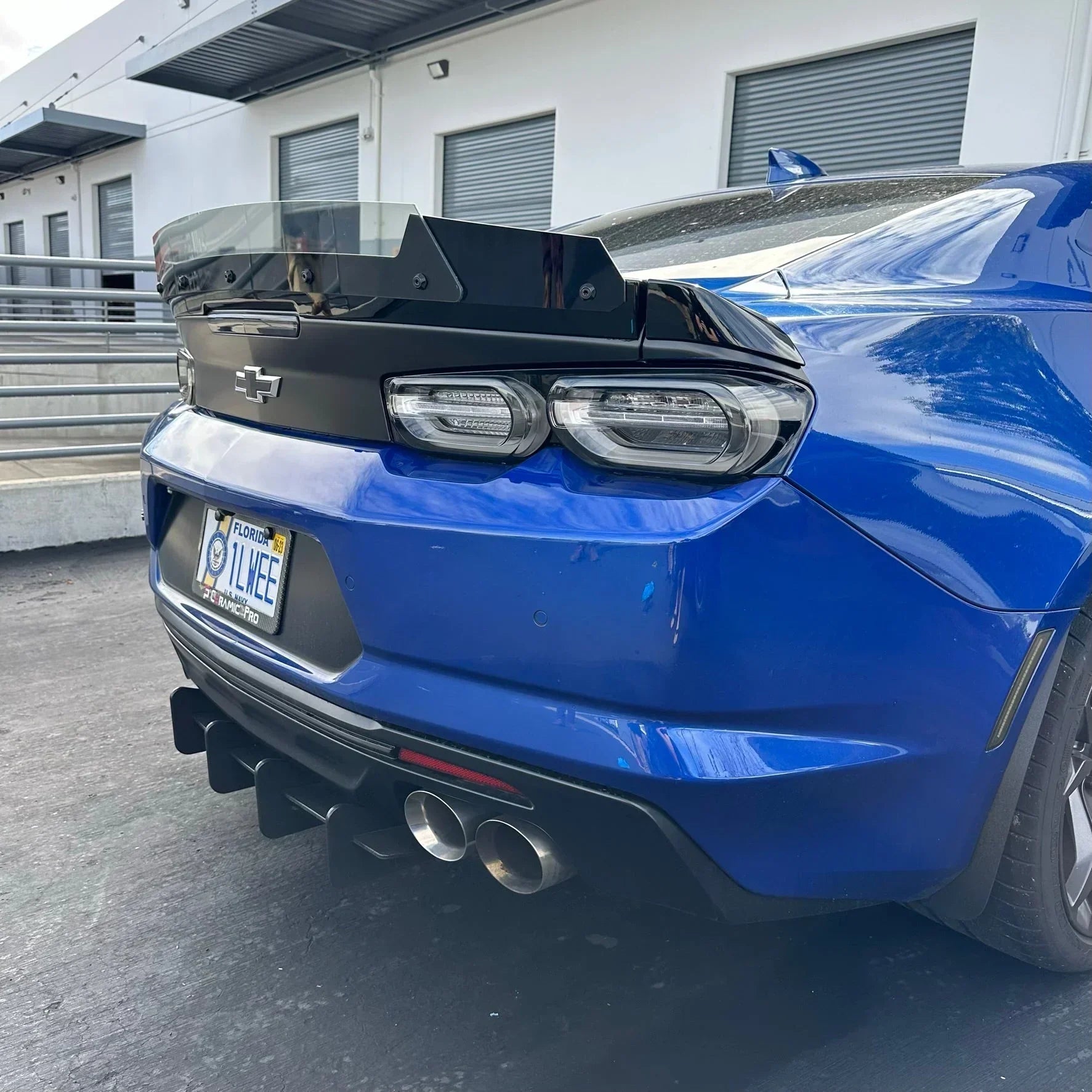 2010–2024 Camaro Blade Assault Wicker Bill | SS, 1LE, RS & ZL1 | Two-Piece Lexan