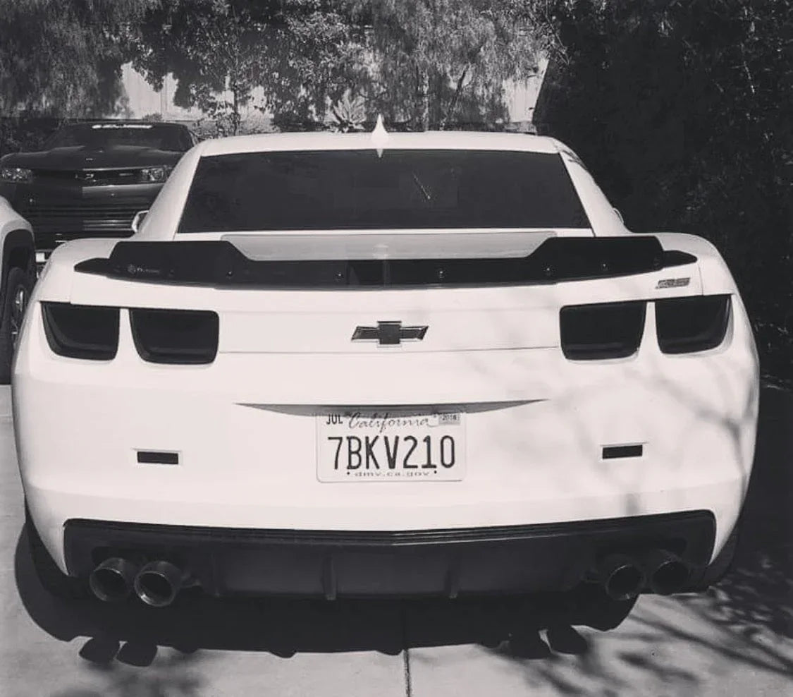 2010–2013 Camaro SS/RS/1LE Stealth Wicker Bill | Two-Piece Lexan | ZL1 Addons