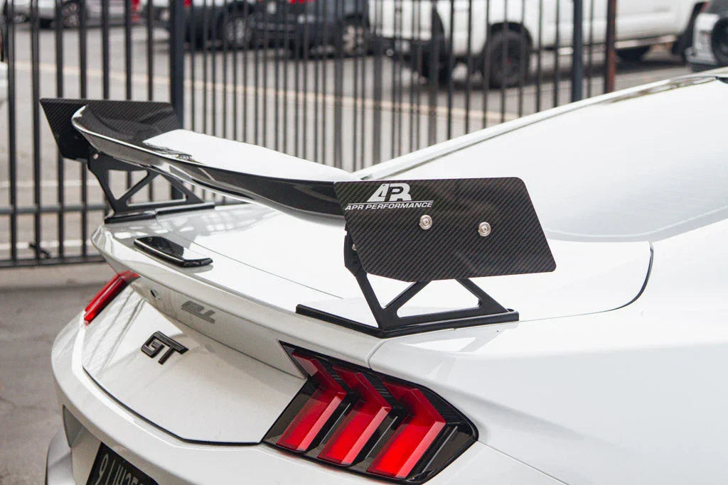 APR Performance GTC-200 Carbon Fiber Adjustable Rear Wing for 2024+ Ford Mustang