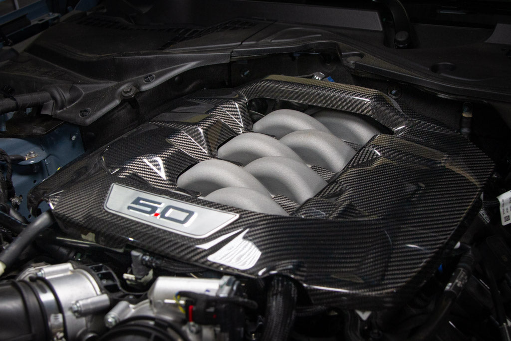 Ford Mustang S650 Carbon Fiber Engine Cover (2024+) by APR Performance