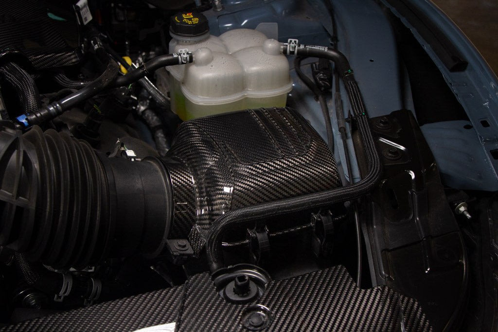 Ford Mustang Dark Horse S650 Carbon Fiber Intake Box Top Cover (2024+) by APR Performance