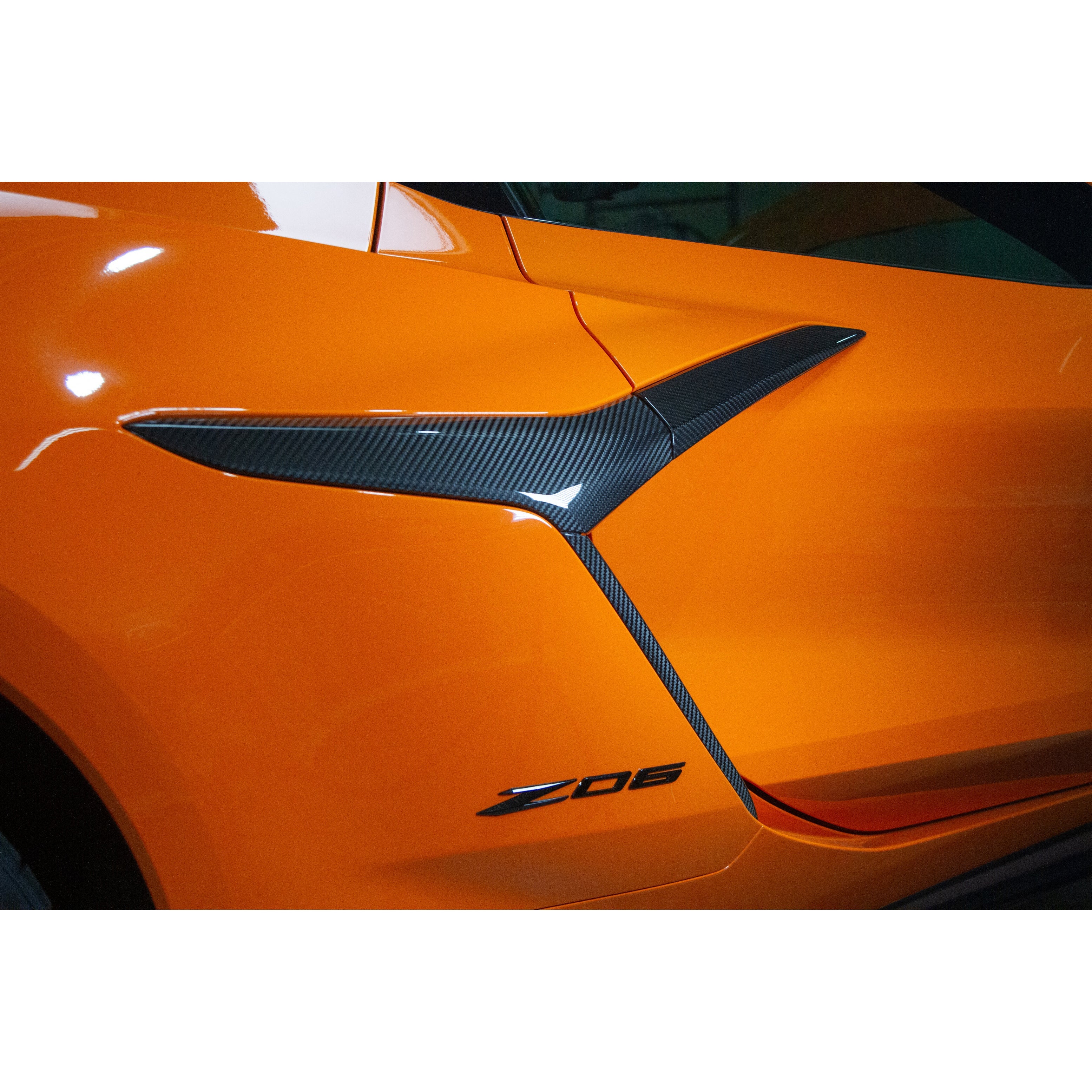 APR Performance Carbon Fiber Door & Quarter Panel Trim Package for Chevrolet Corvette C8 Z06