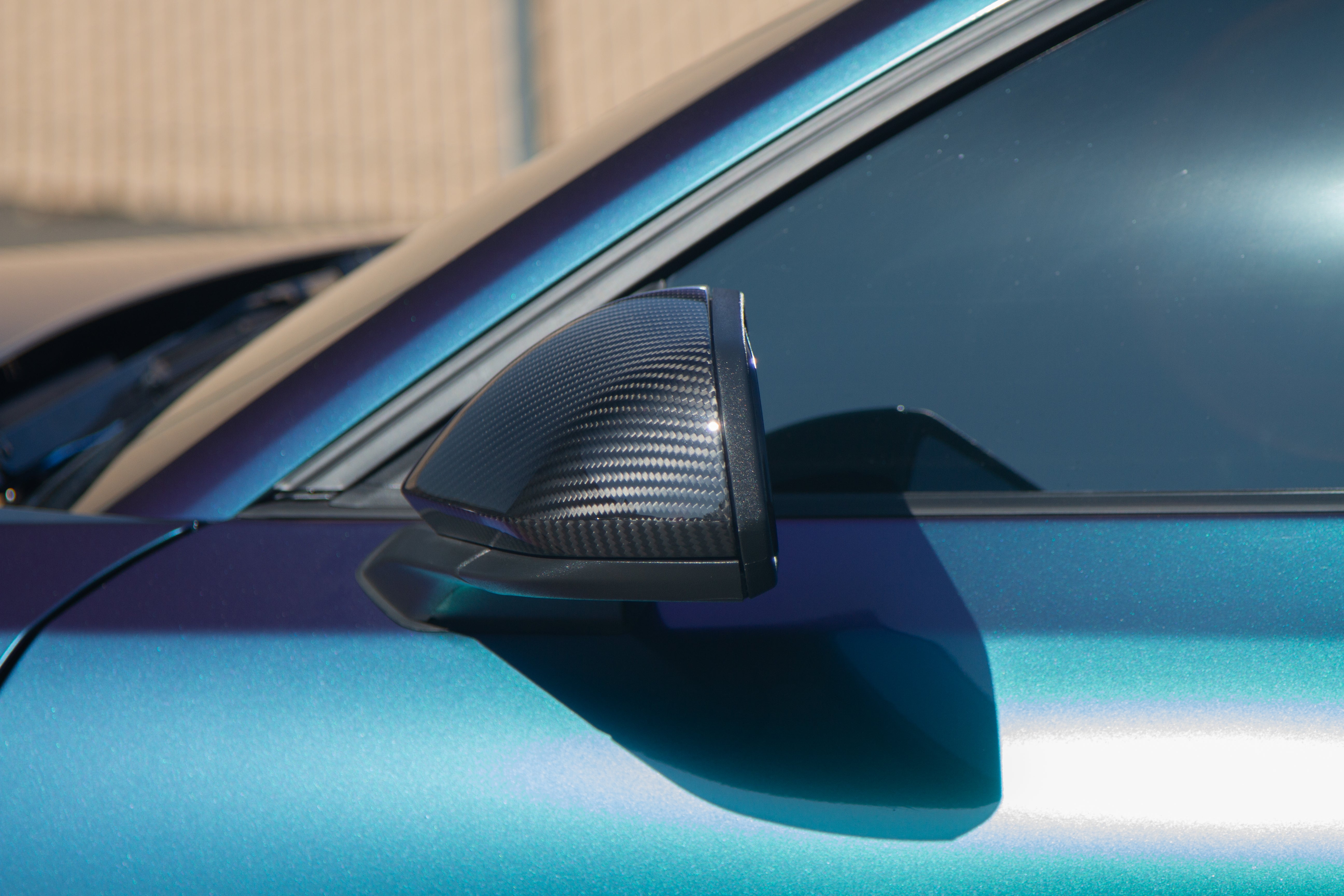 Ford Mustang S550 / S650 / Shelby GT350 / GT500 Carbon Fiber Replacement Mirror Covers (2015–2025) by APR Performance