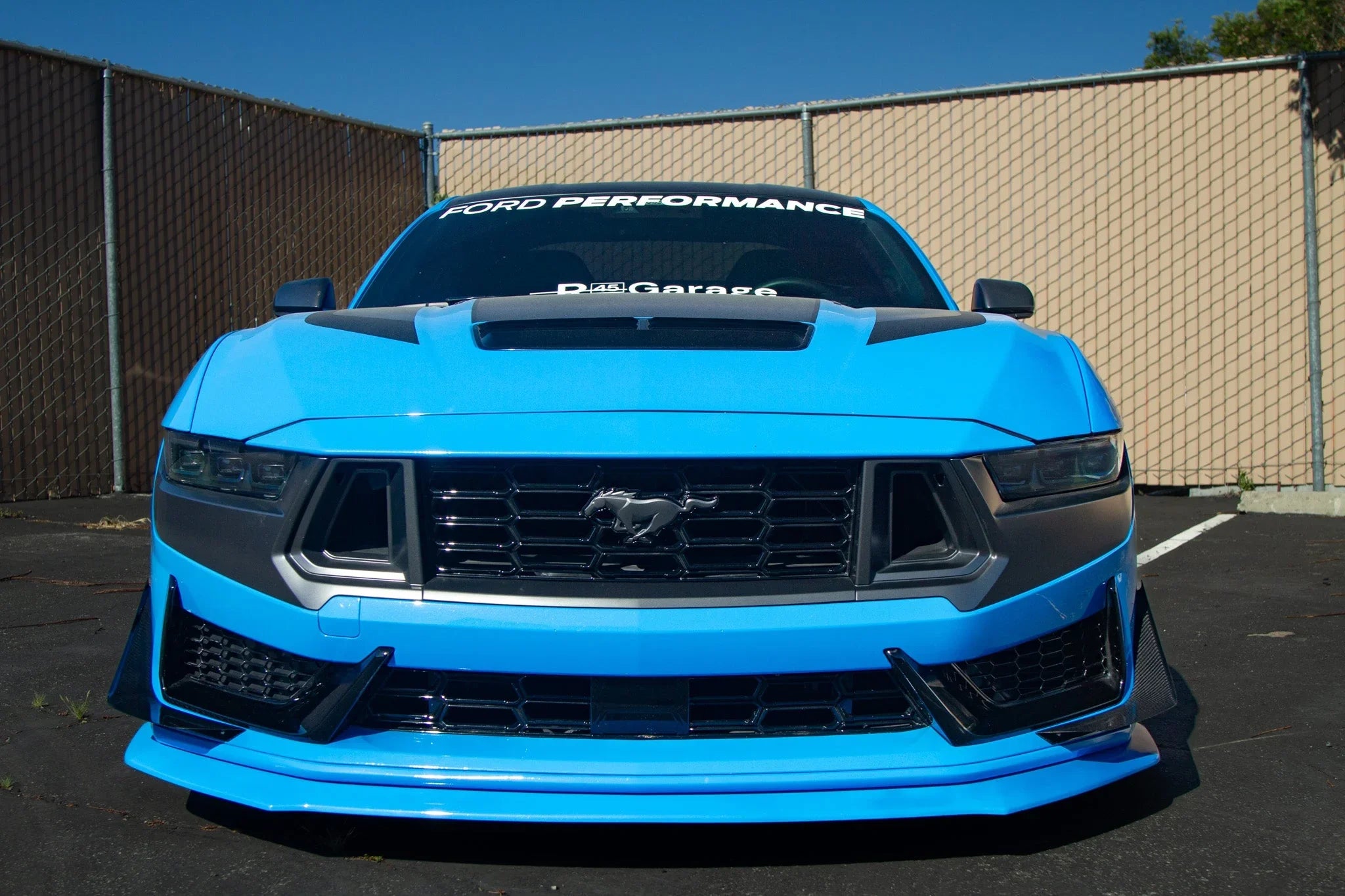 APR Performance Carbon Fiber Front Bumper Canards for 2024+ Ford Mustang Dark Horse