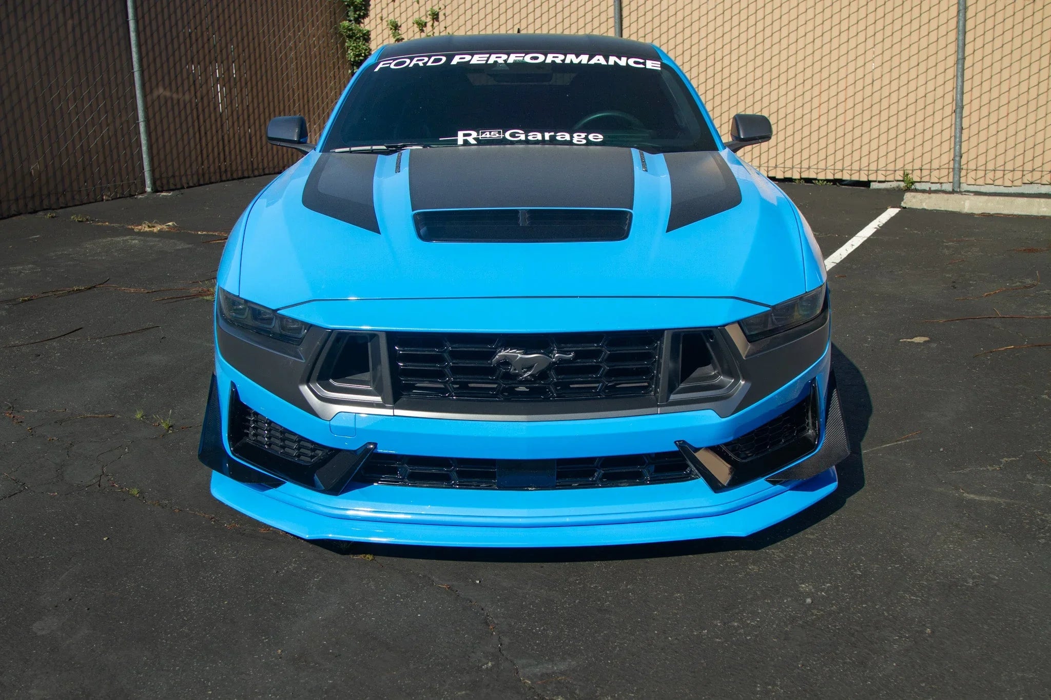 APR Performance Carbon Fiber Front Bumper Canards for 2024+ Ford Mustang Dark Horse